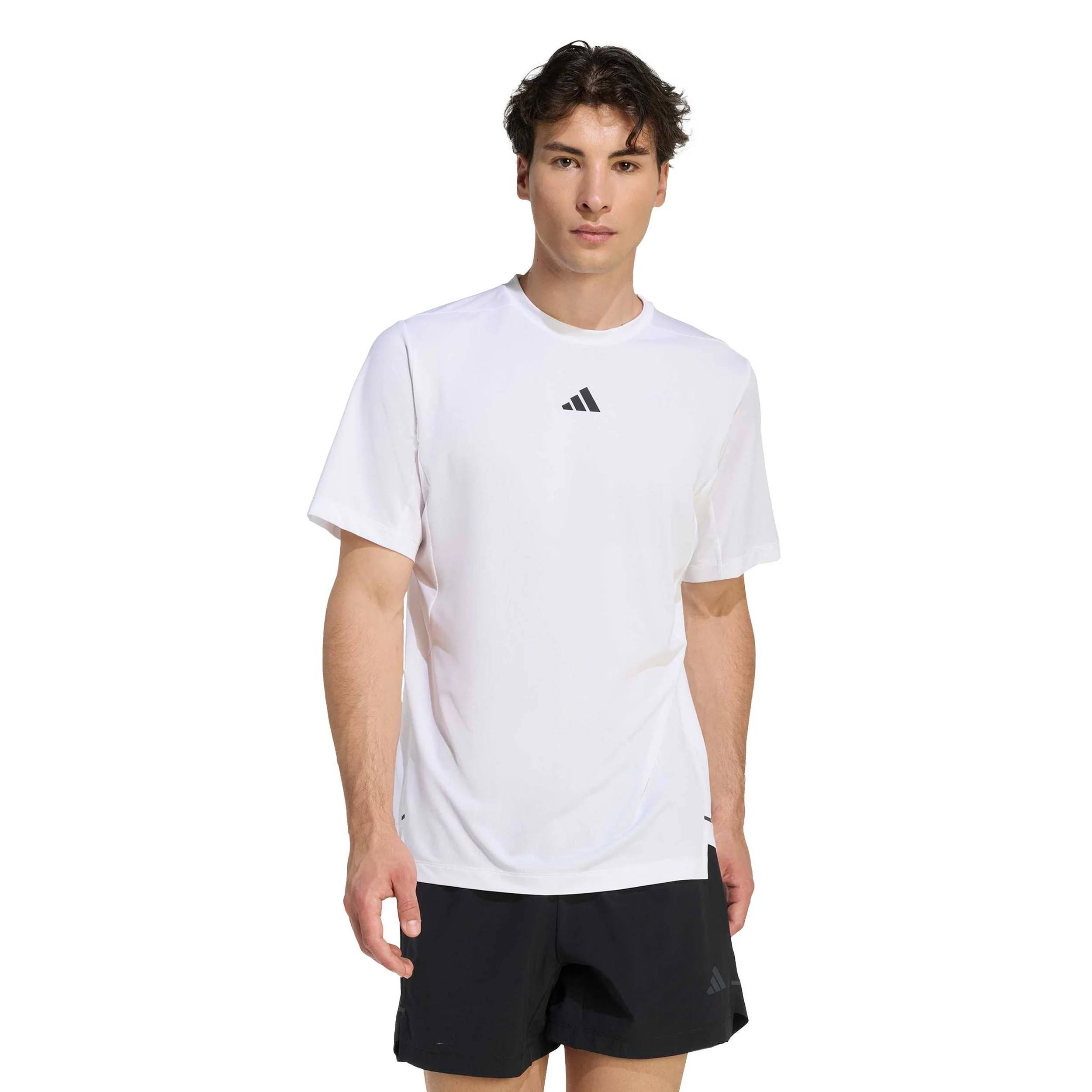 D4T Essentials T-Shirt Herren-weiß - Image 2