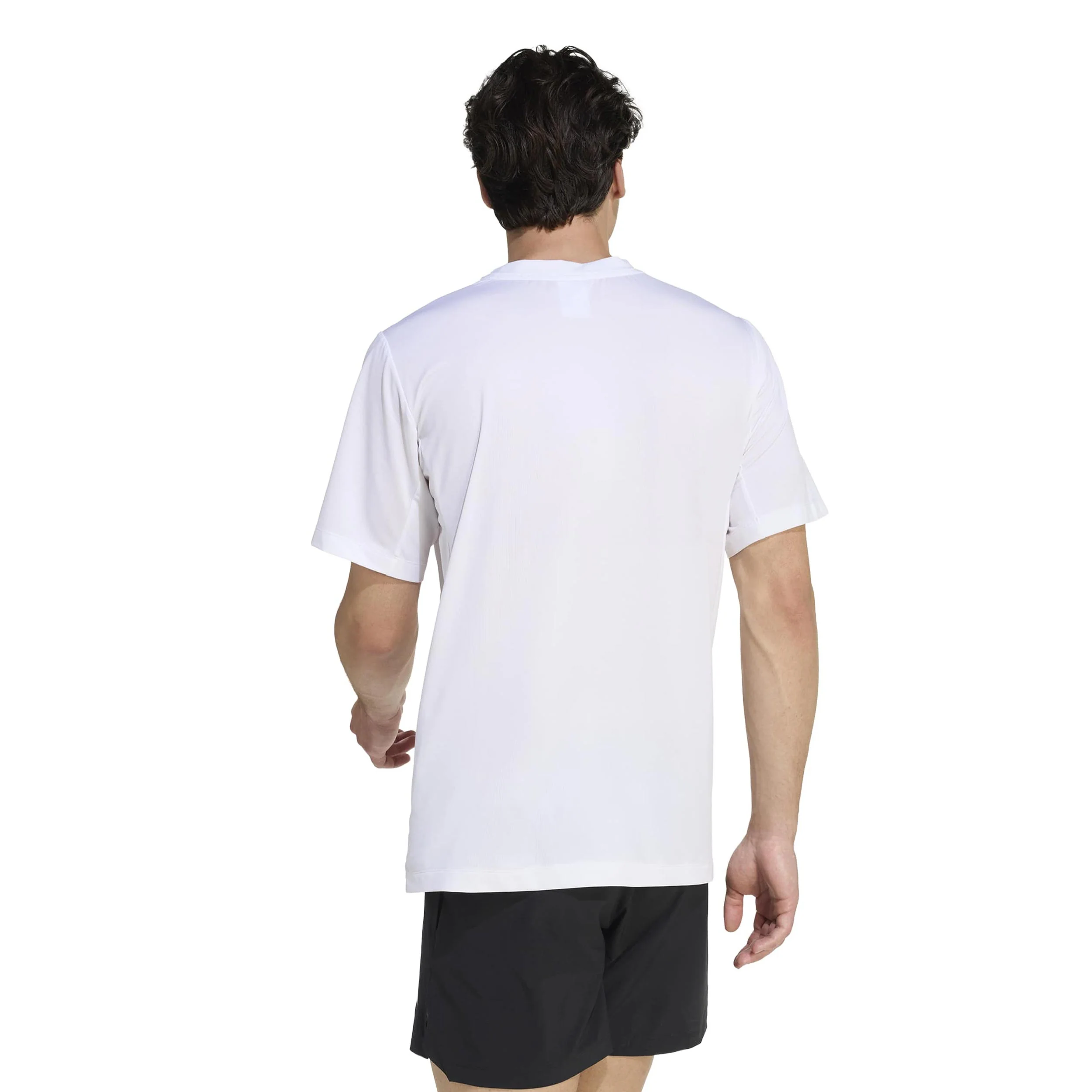 D4T Essentials T-Shirt Herren-weiß - Image 3