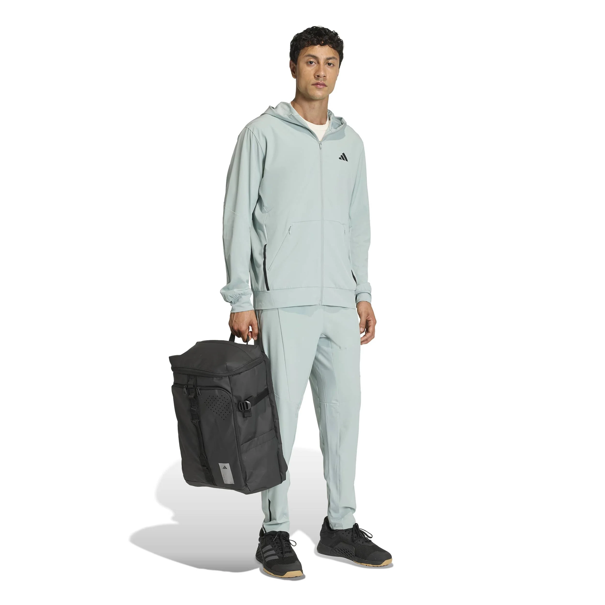 D4T Hybrid Sweatjacke Herren-salbei - Image 4