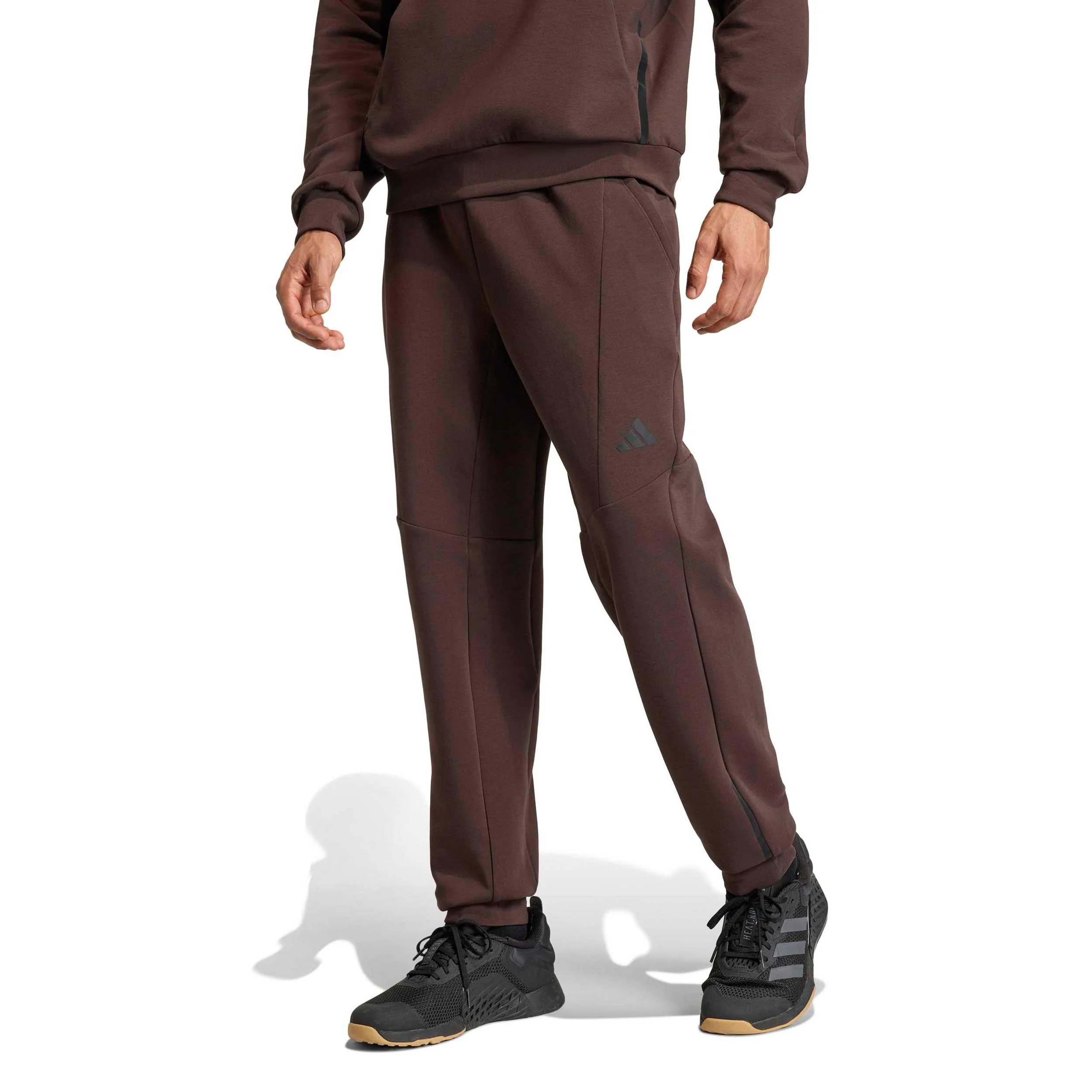 D4T Knit Cuf Trainingshose Herren-braun - Image 2