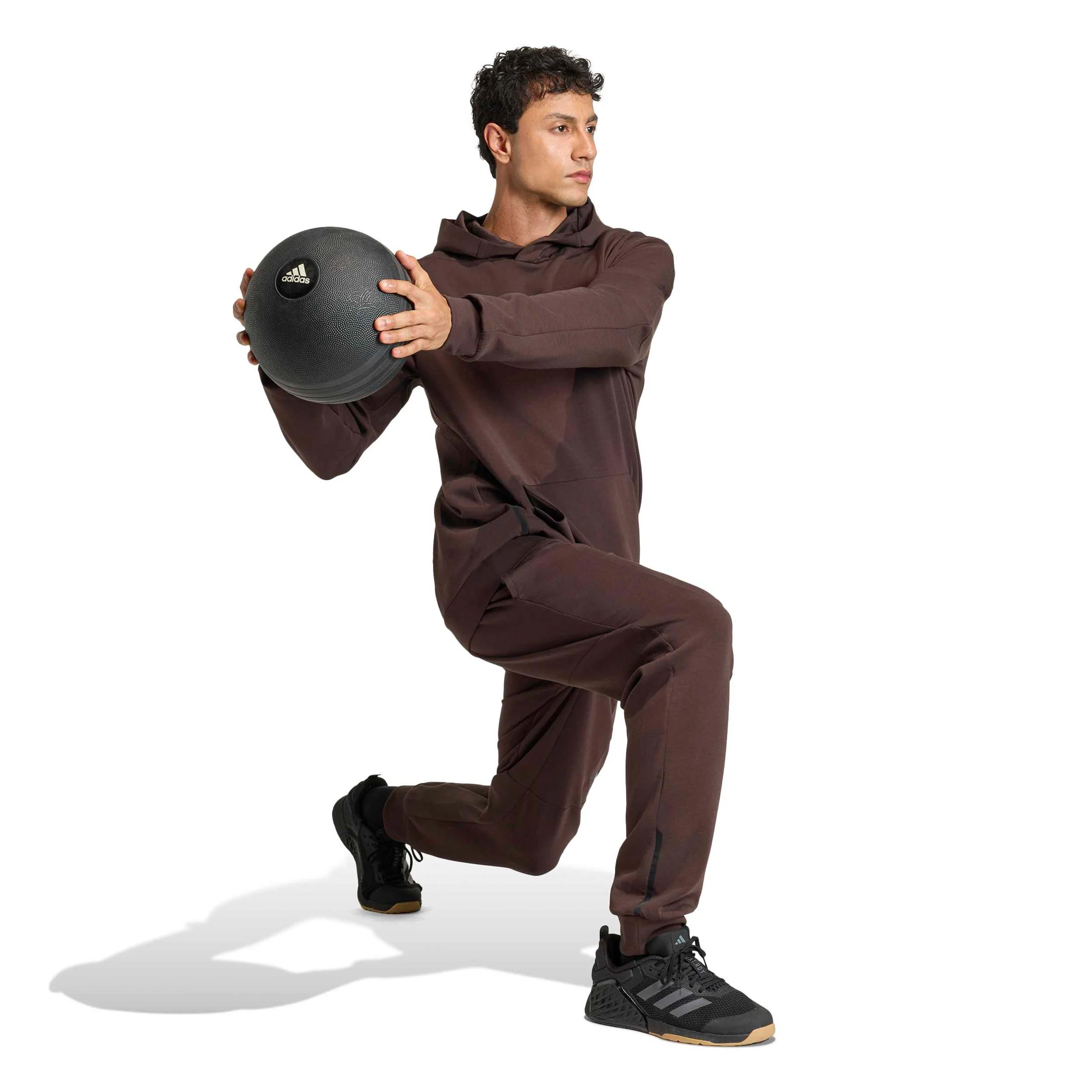 D4T Knit Cuf Trainingshose Herren-braun - Image 4