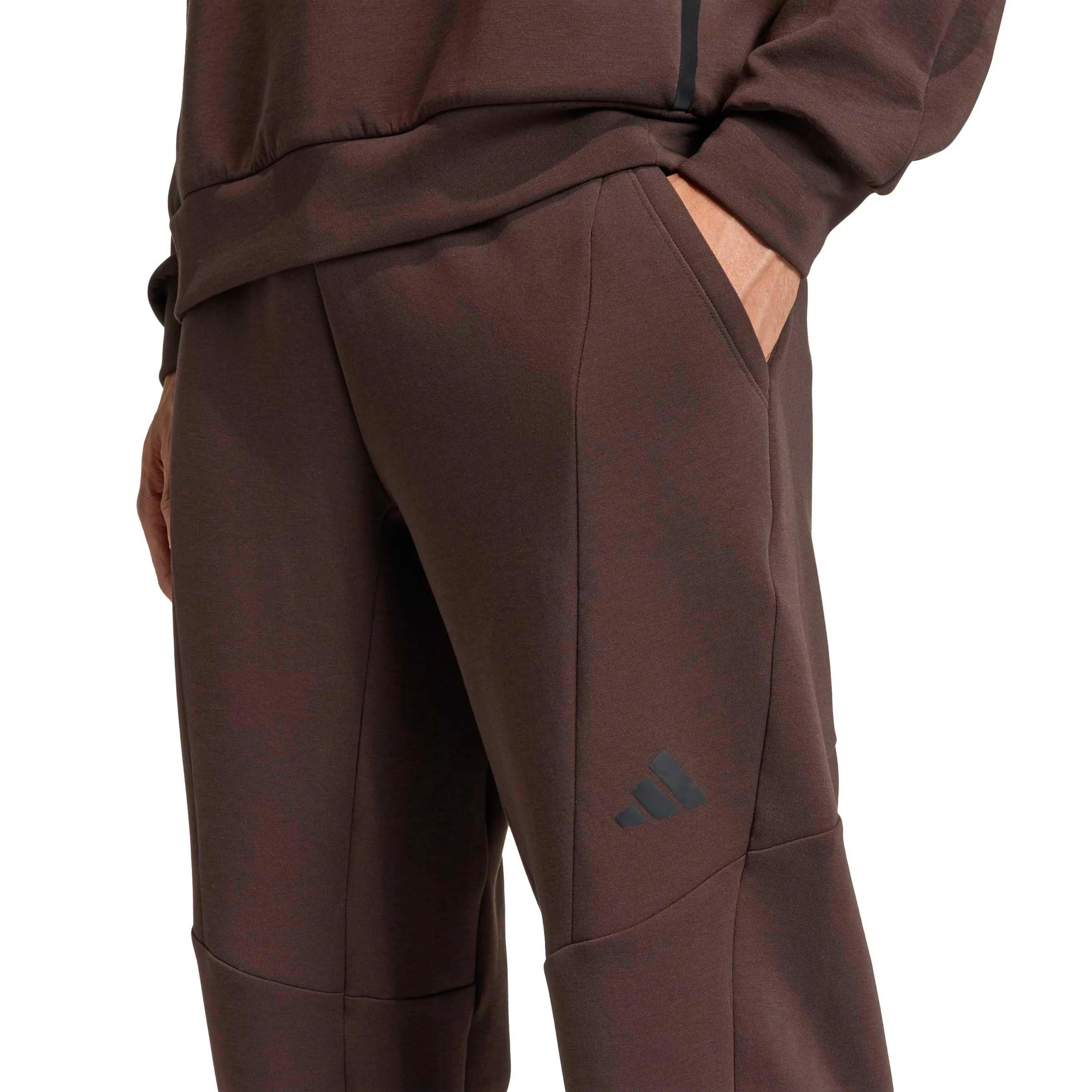 D4T Knit Cuf Trainingshose Herren-braun - Image 6
