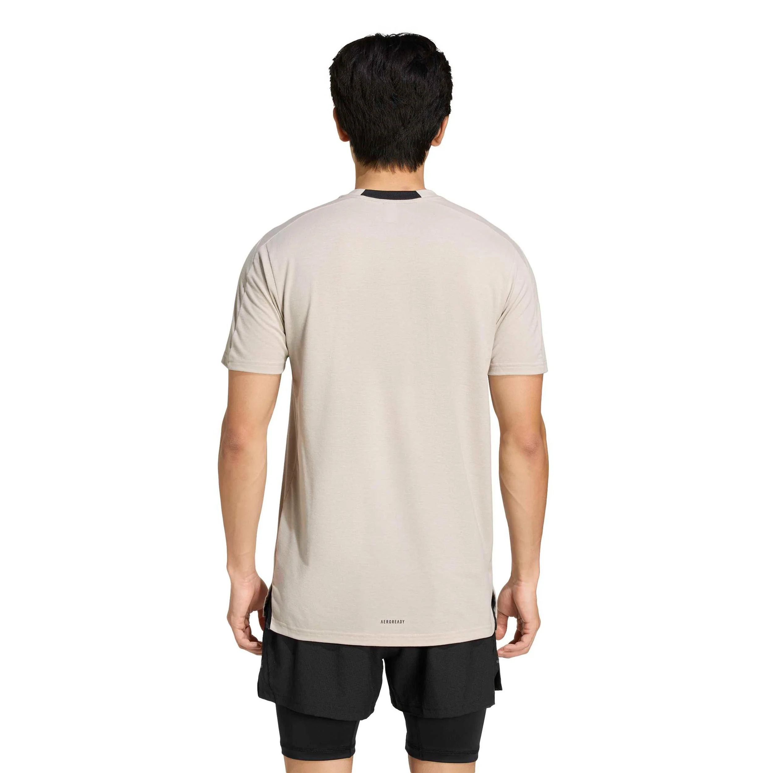 D4T T-Shirt Herren - grau, schwarz - Image 3