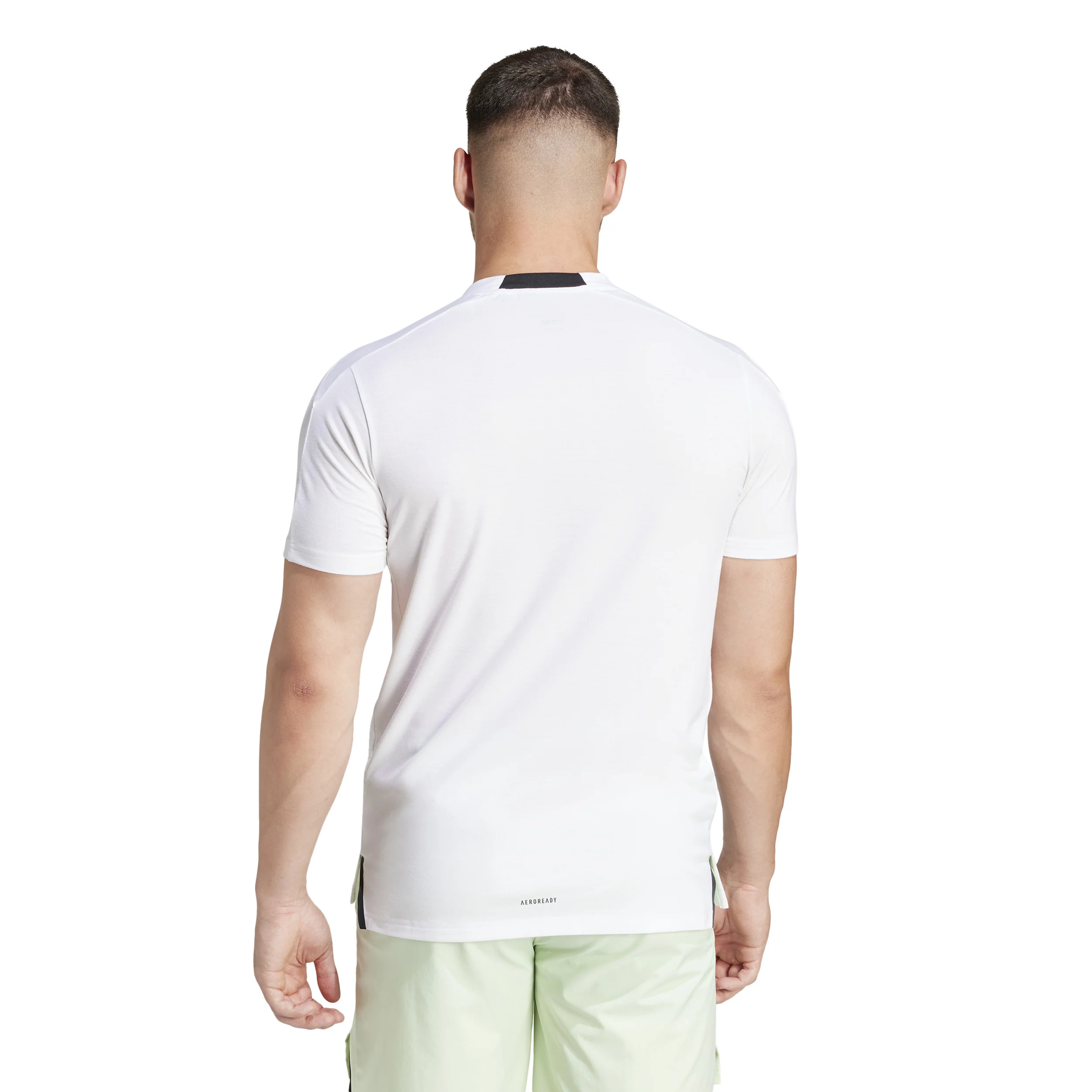 D4T T-Shirt Herren-Weiß - Image 3
