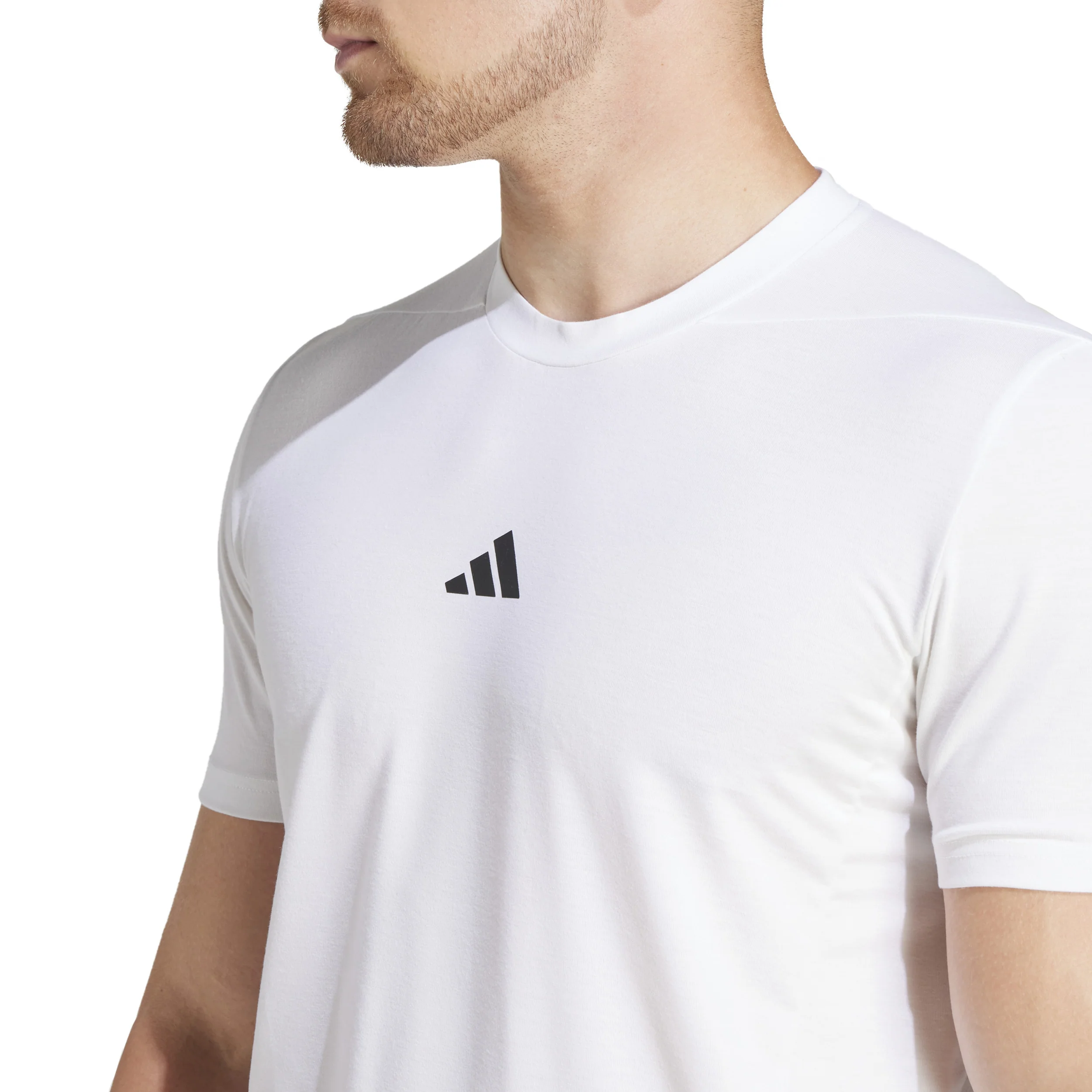 D4T T-Shirt Herren-Weiß - Image 5