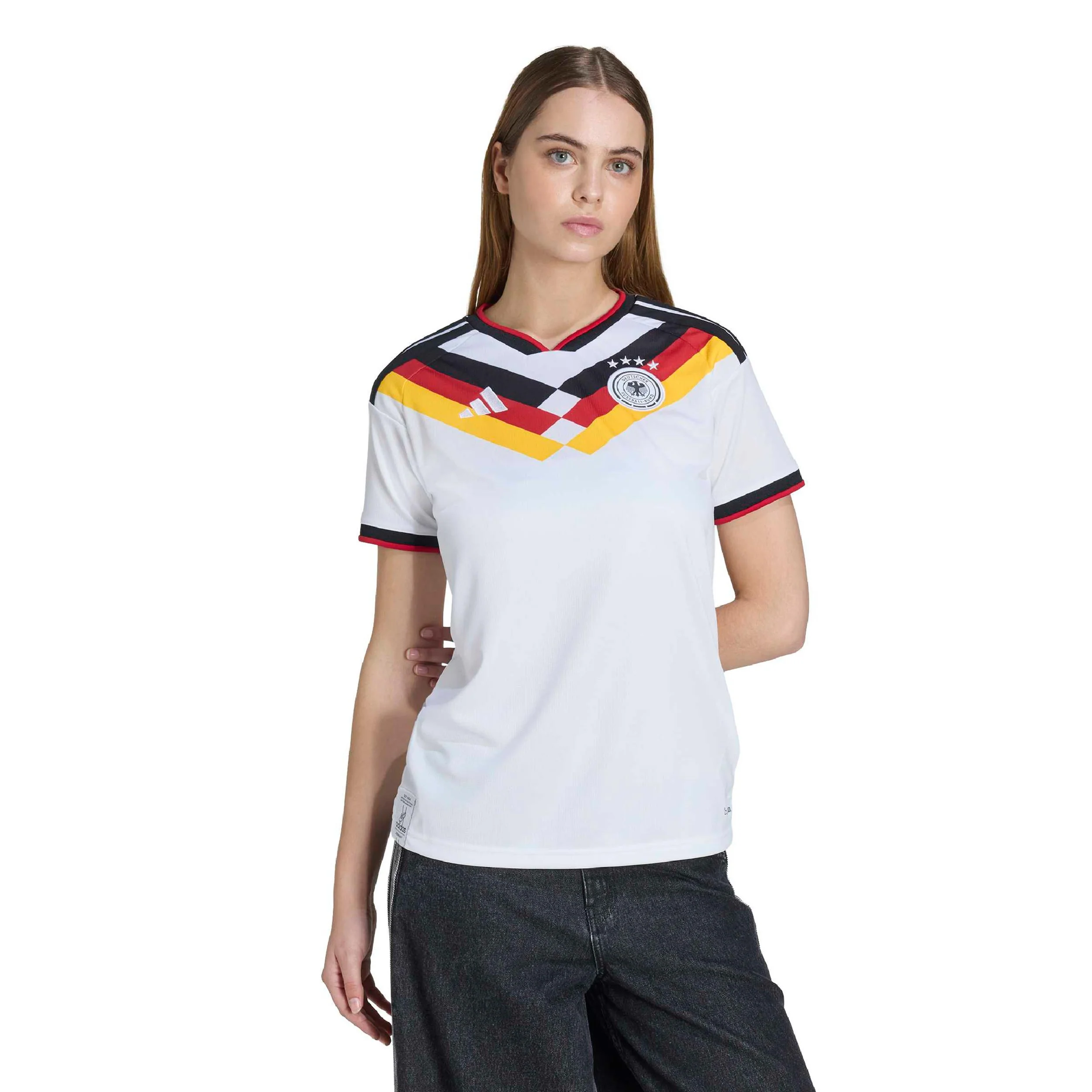 Deutschland Heimtrikot 26 Damen-weiß - Image 6