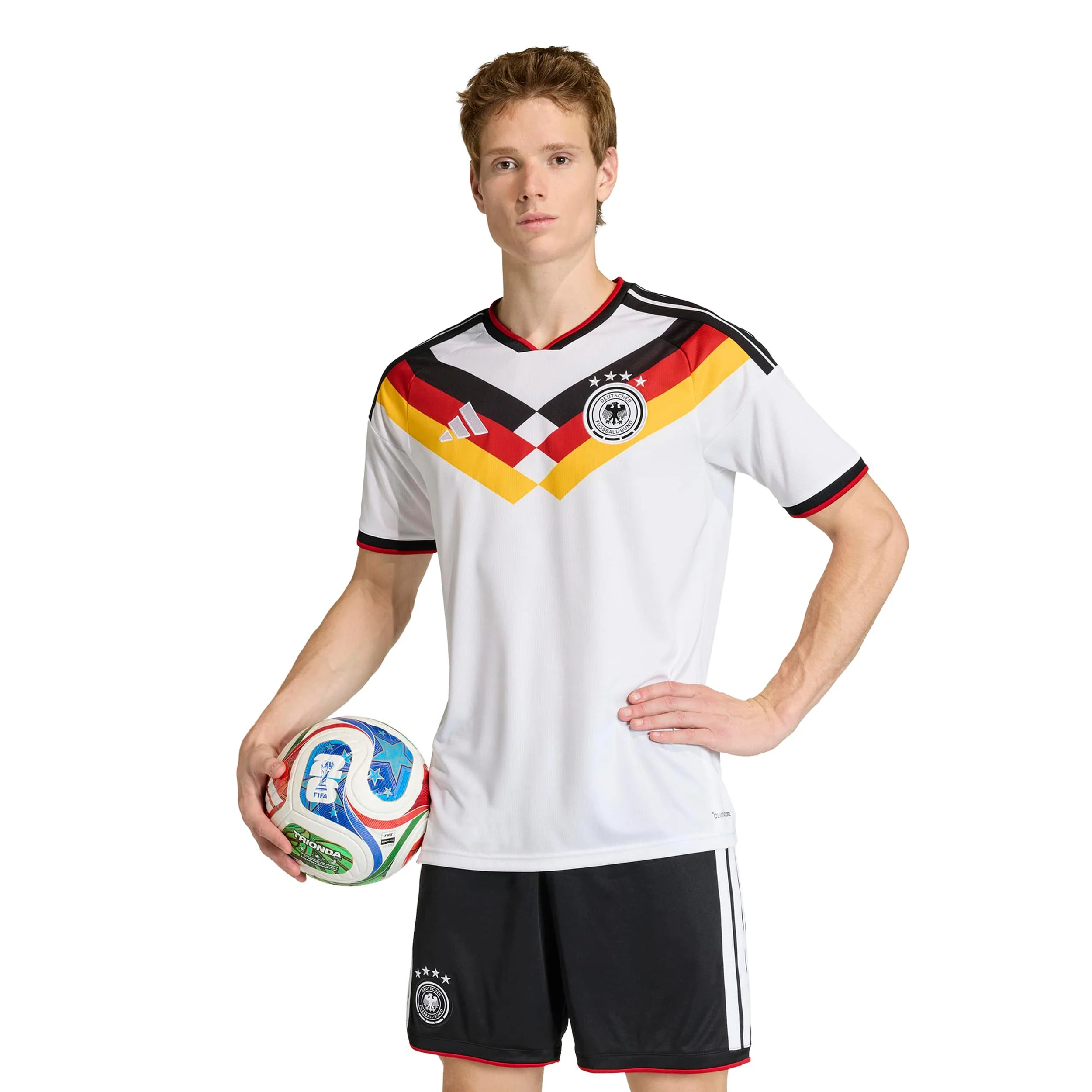 Deutschland Heimtrikot 26 Herren-weiß - Image 6