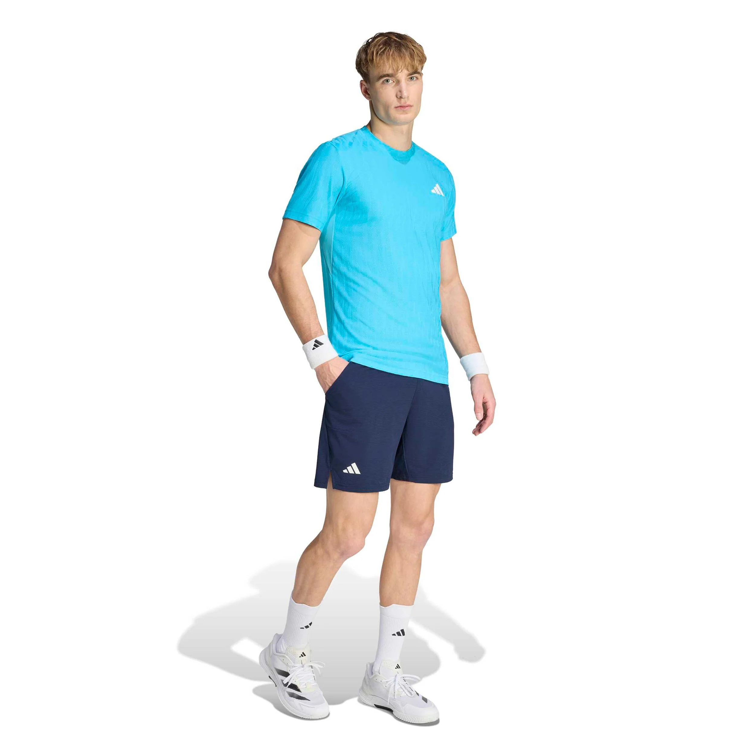 Ergo 9Inch Shorts Herren - dunkelblau, weiß - Image 4