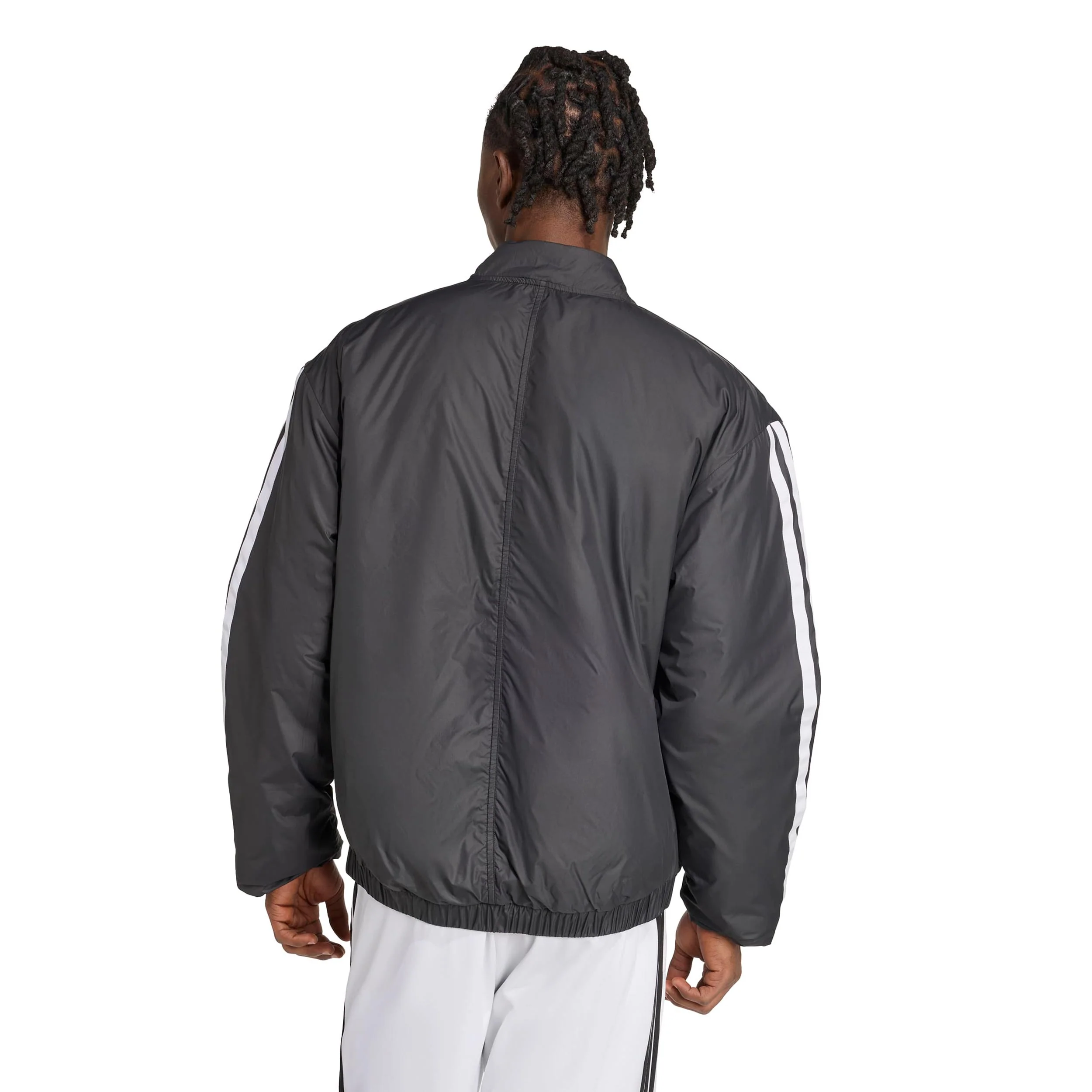 Essential 3Stripes Trainingsjacke Herren-Schwarz - Image 3