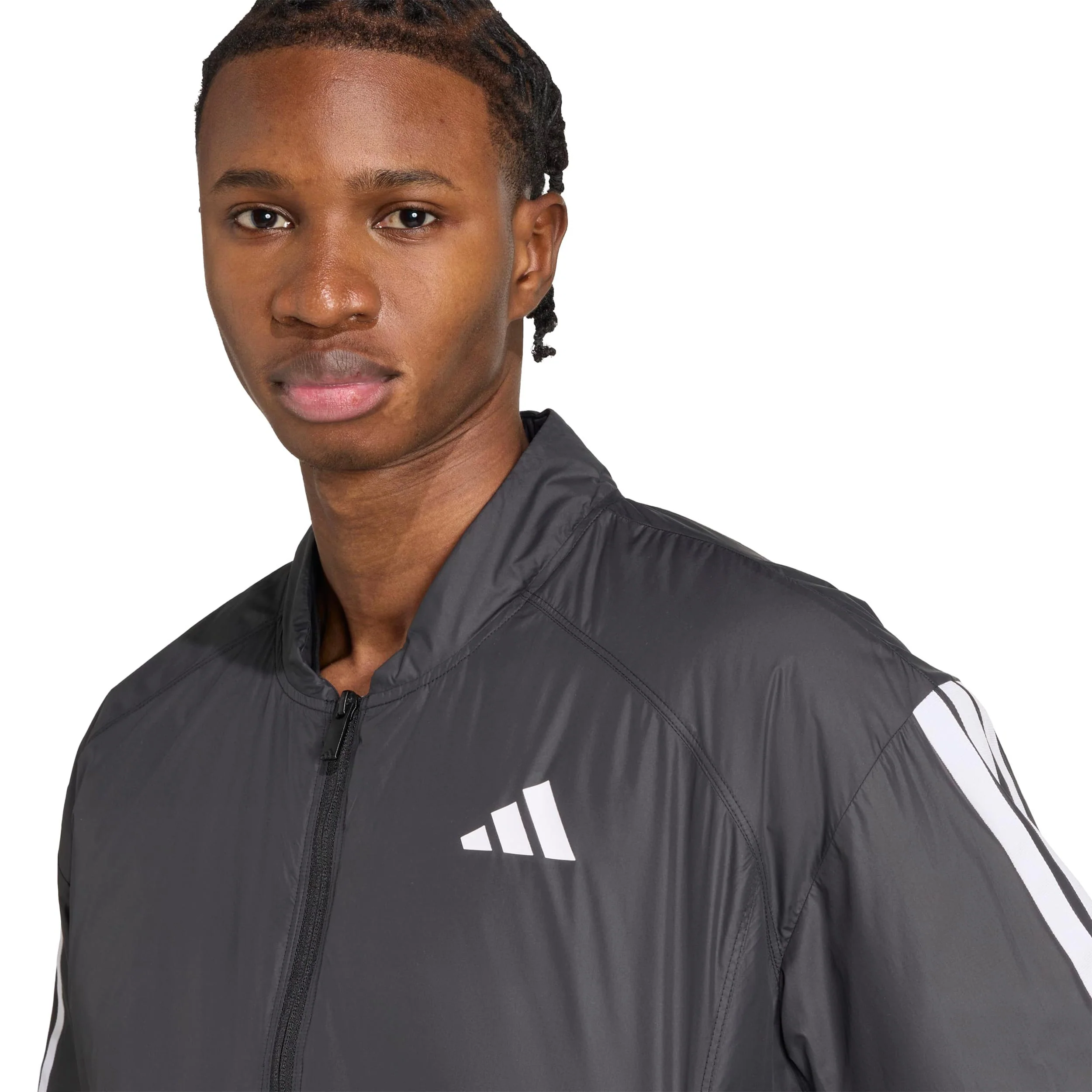 Essential 3Stripes Trainingsjacke Herren-Schwarz - Image 5