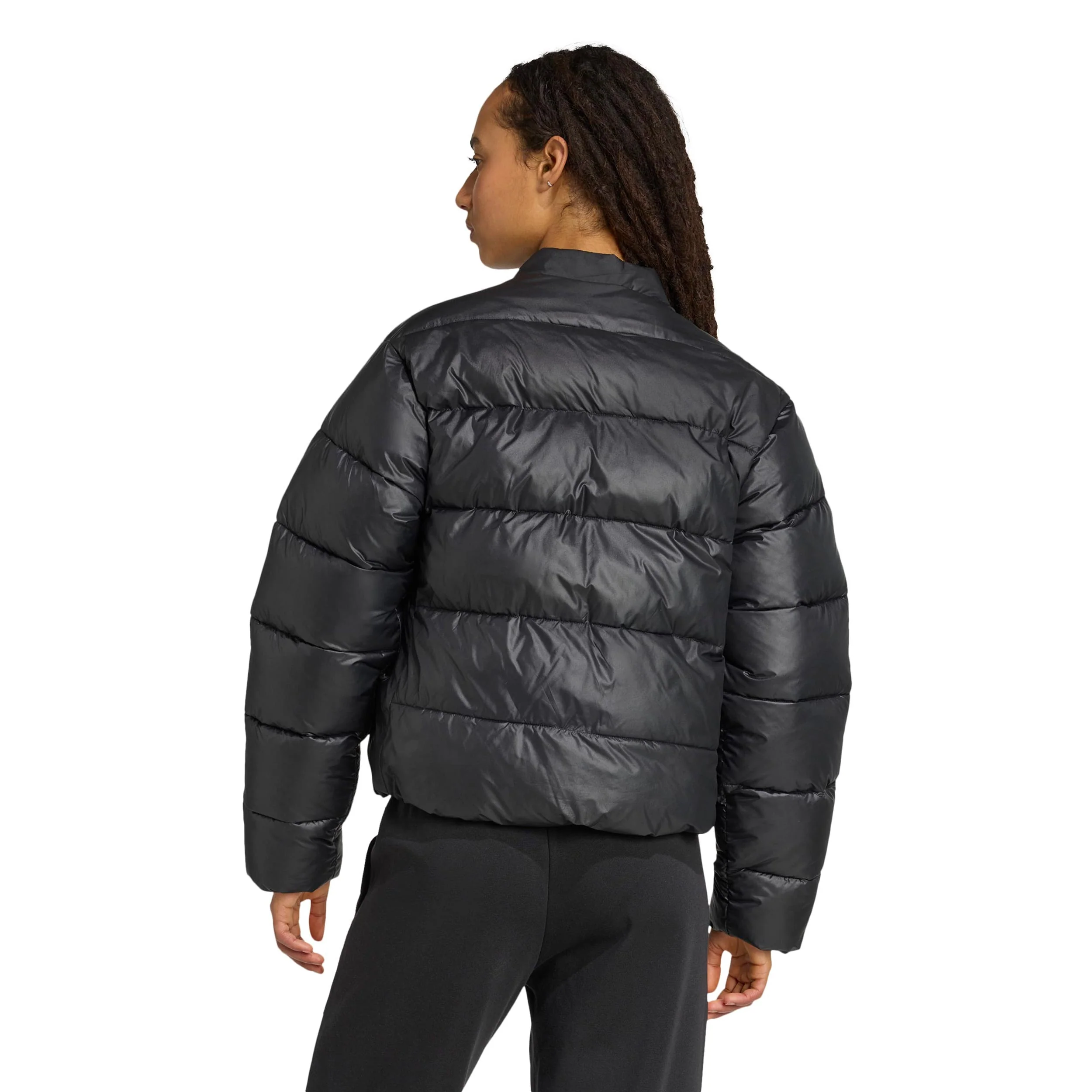 Essential Daunenjacke Damen-schwarz - Image 3