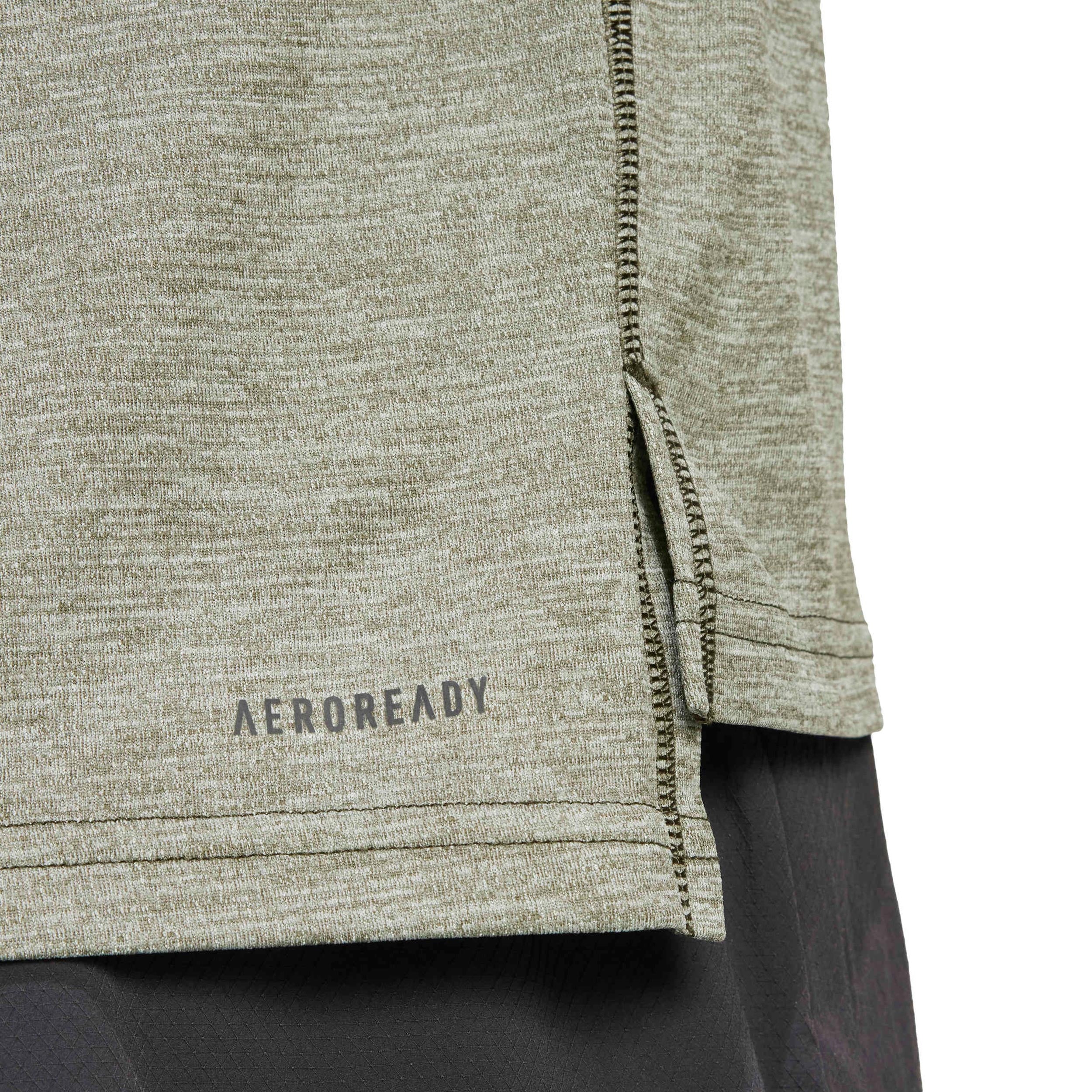 Essentials 1/4 Zip Longsleeve - dunkelgrün - Image 6