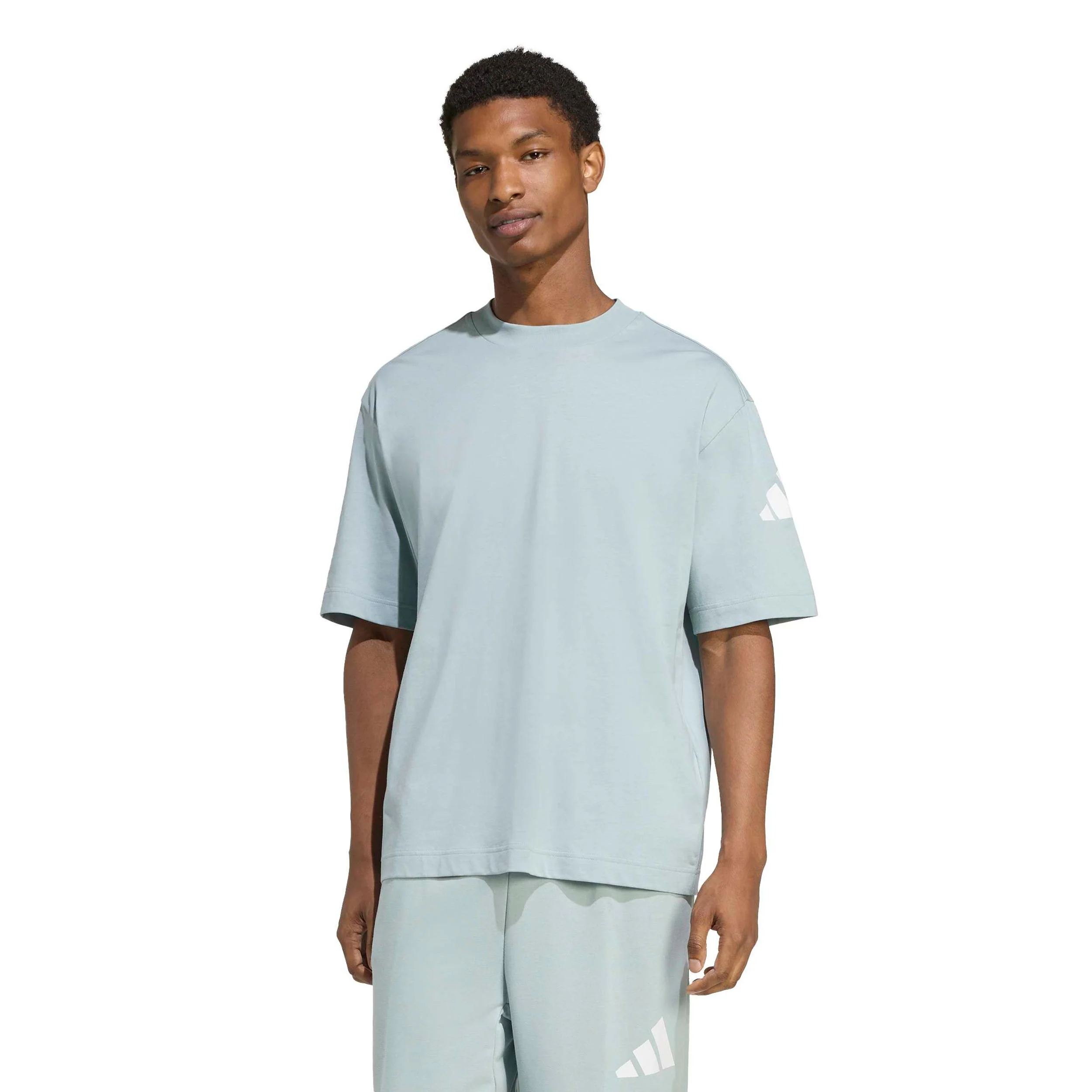 Essentials Loose Fit T-Shirt Herren-salbei - Image 2