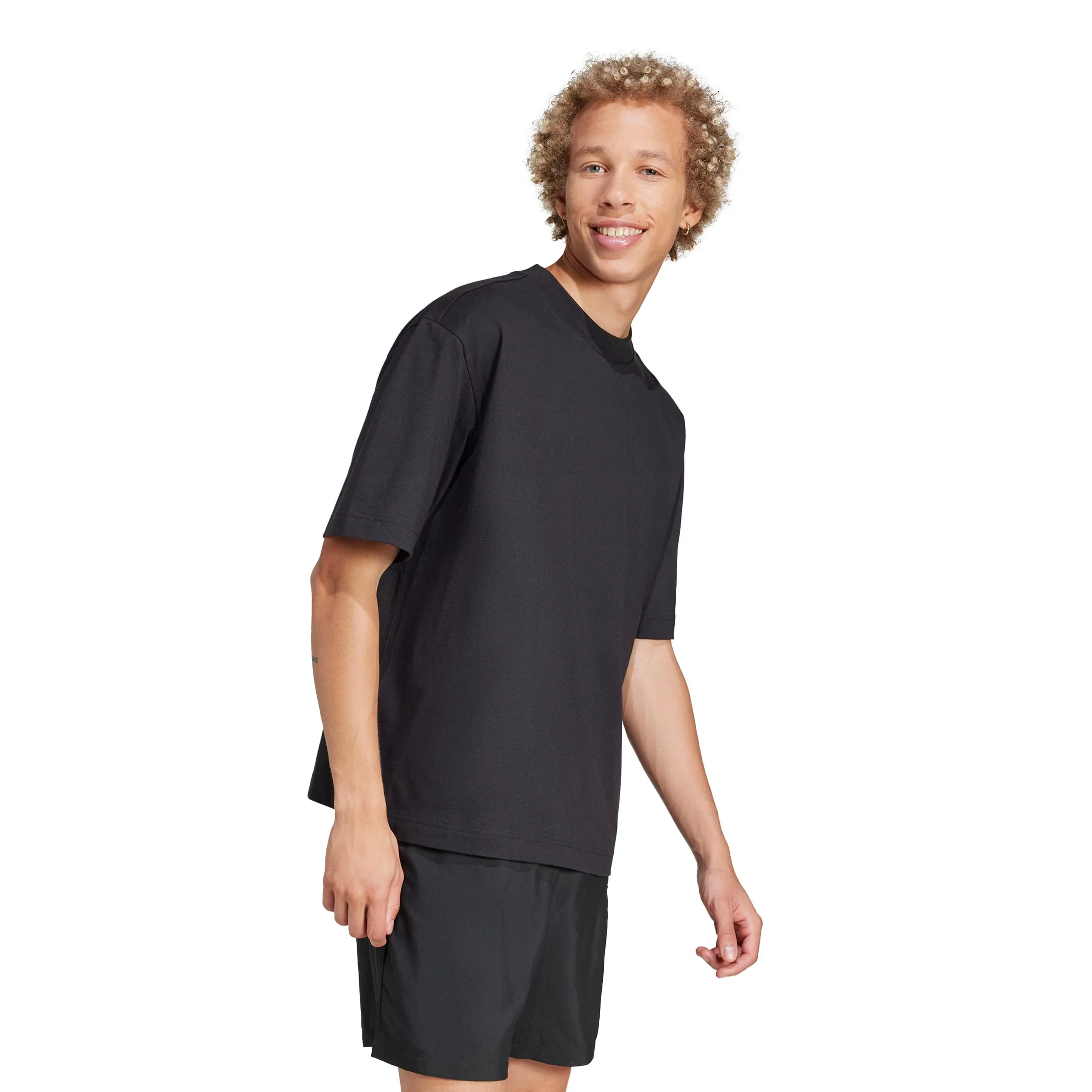 Essentials Loose Fit T-Shirt Herren-schwarz - Image 4