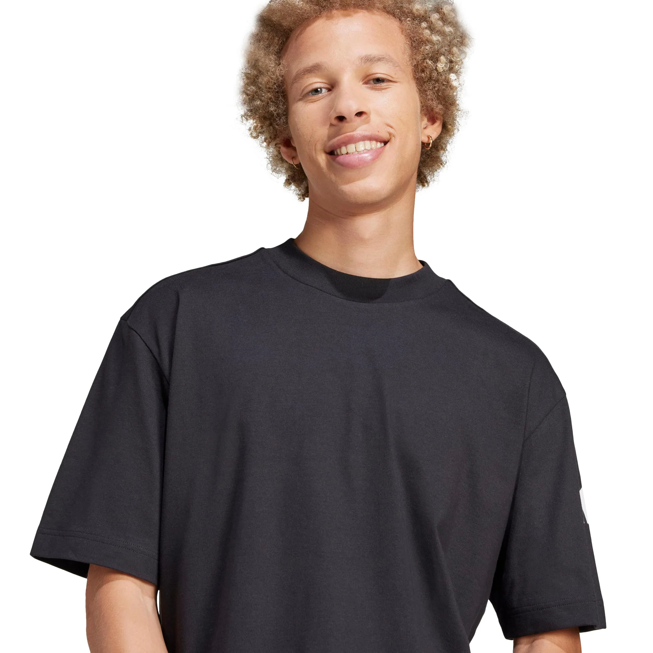 Essentials Loose Fit T-Shirt Herren-schwarz - Image 5