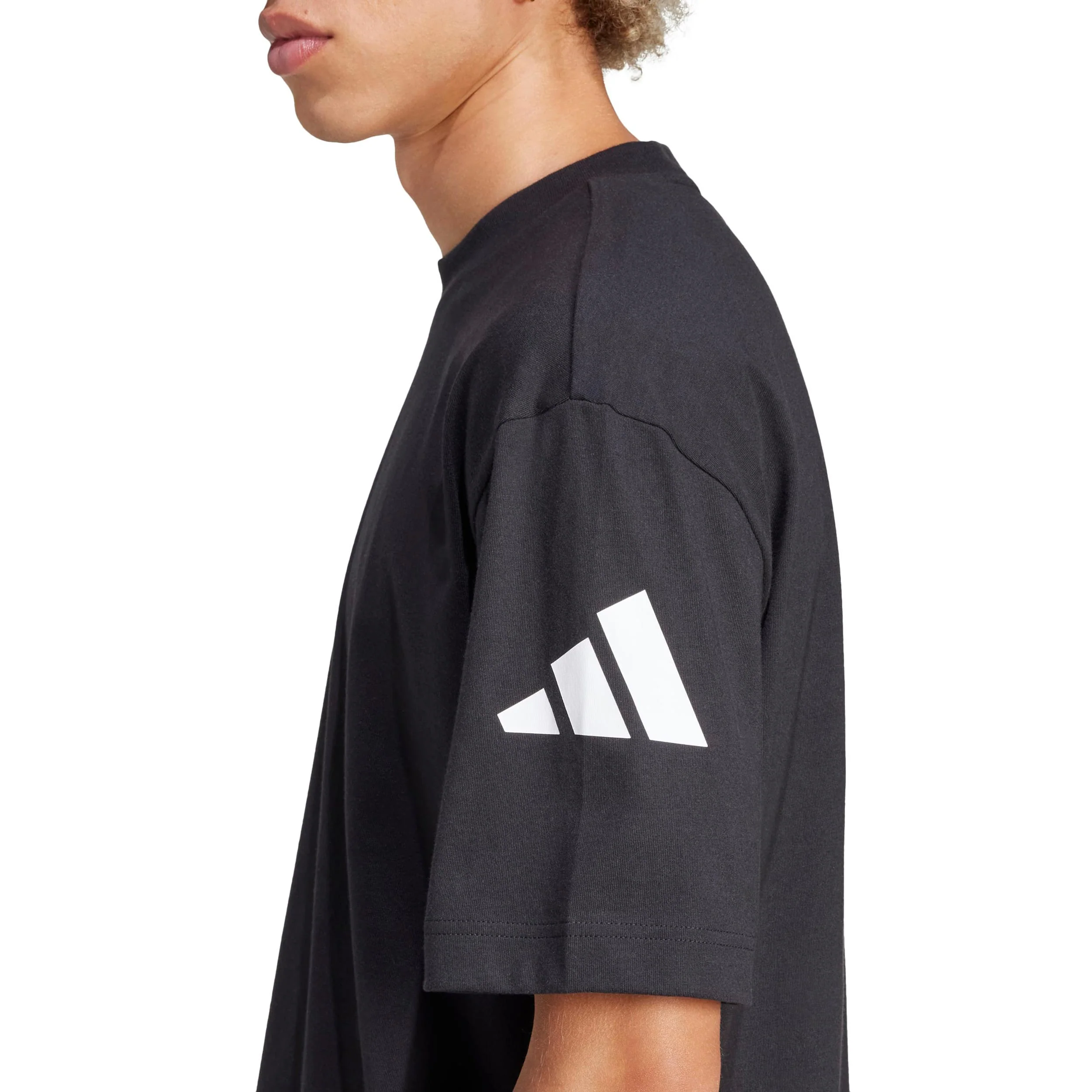 Essentials Loose Fit T-Shirt Herren-schwarz - Image 6