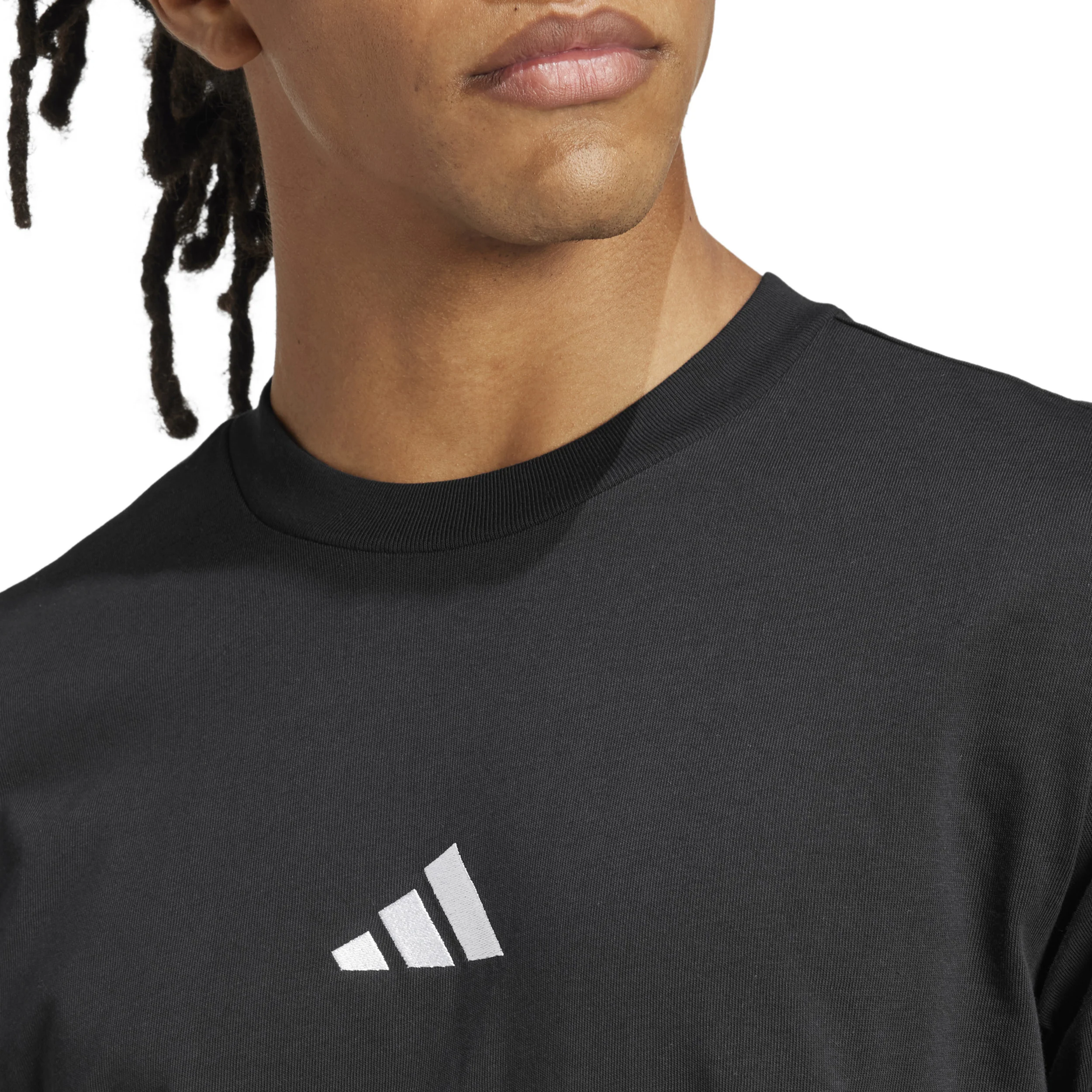 Essentials Small Logo T-Shirt Herren-Schwarz - Image 5