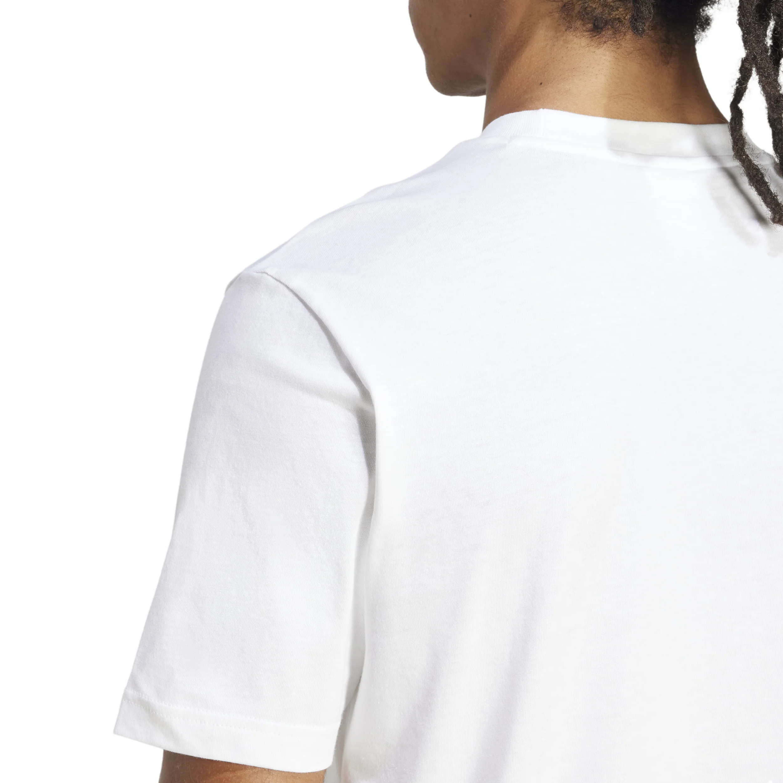 Essentials Small Logo T-Shirt Herren - weiß, - Image 5