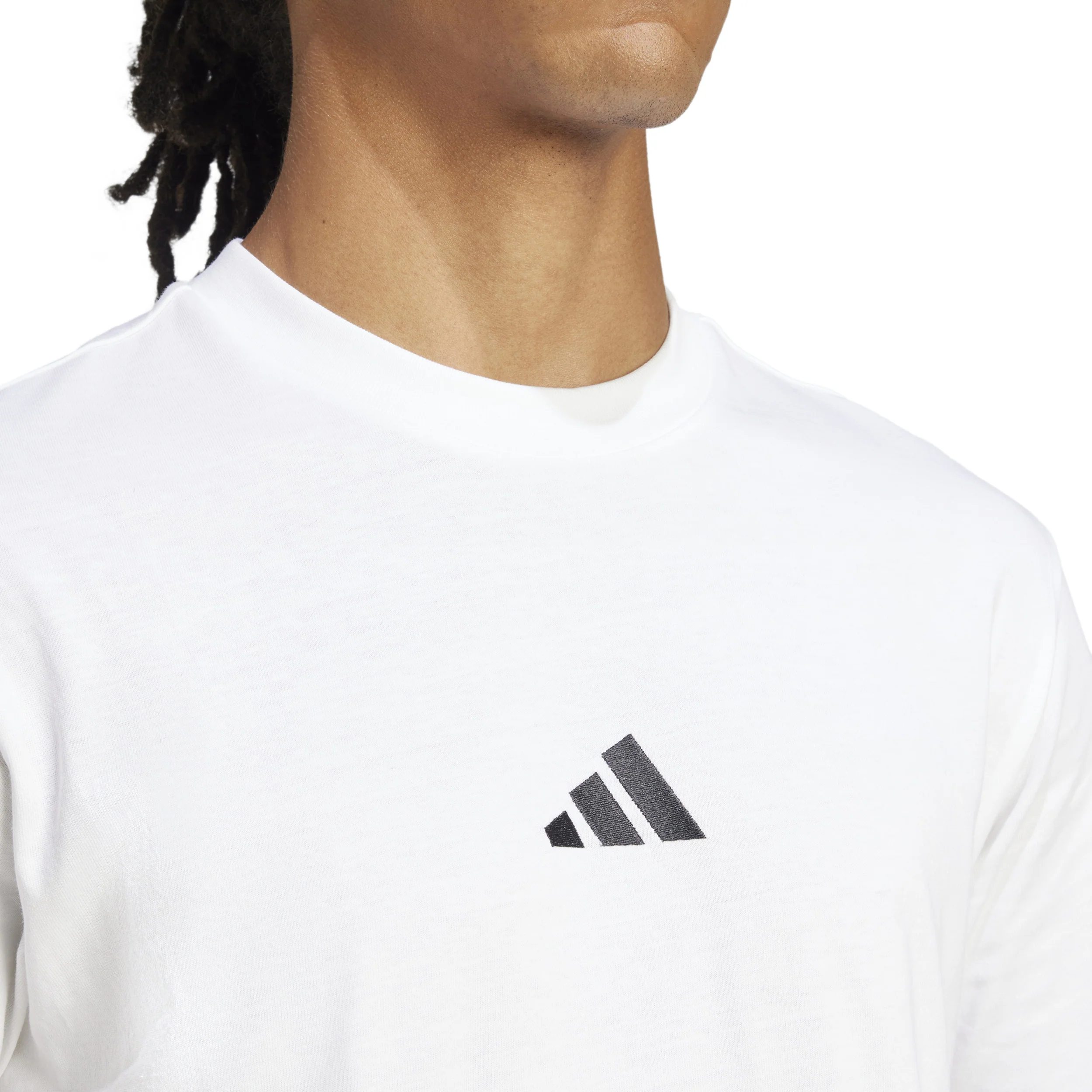 Essentials Small Logo T-Shirt Herren - weiß, - Image 6