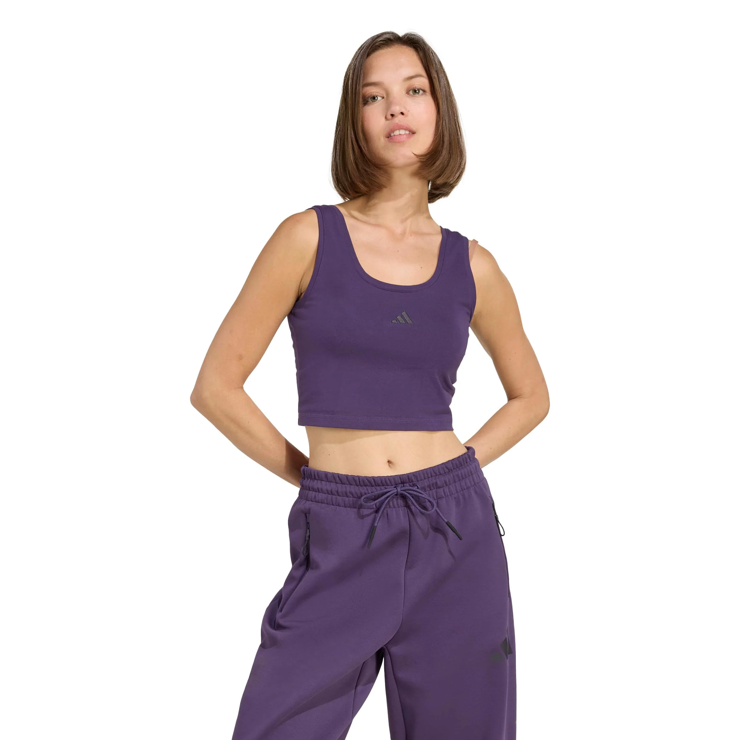 Essentials Small Logo Tank-Top Damen-lila - Image 2