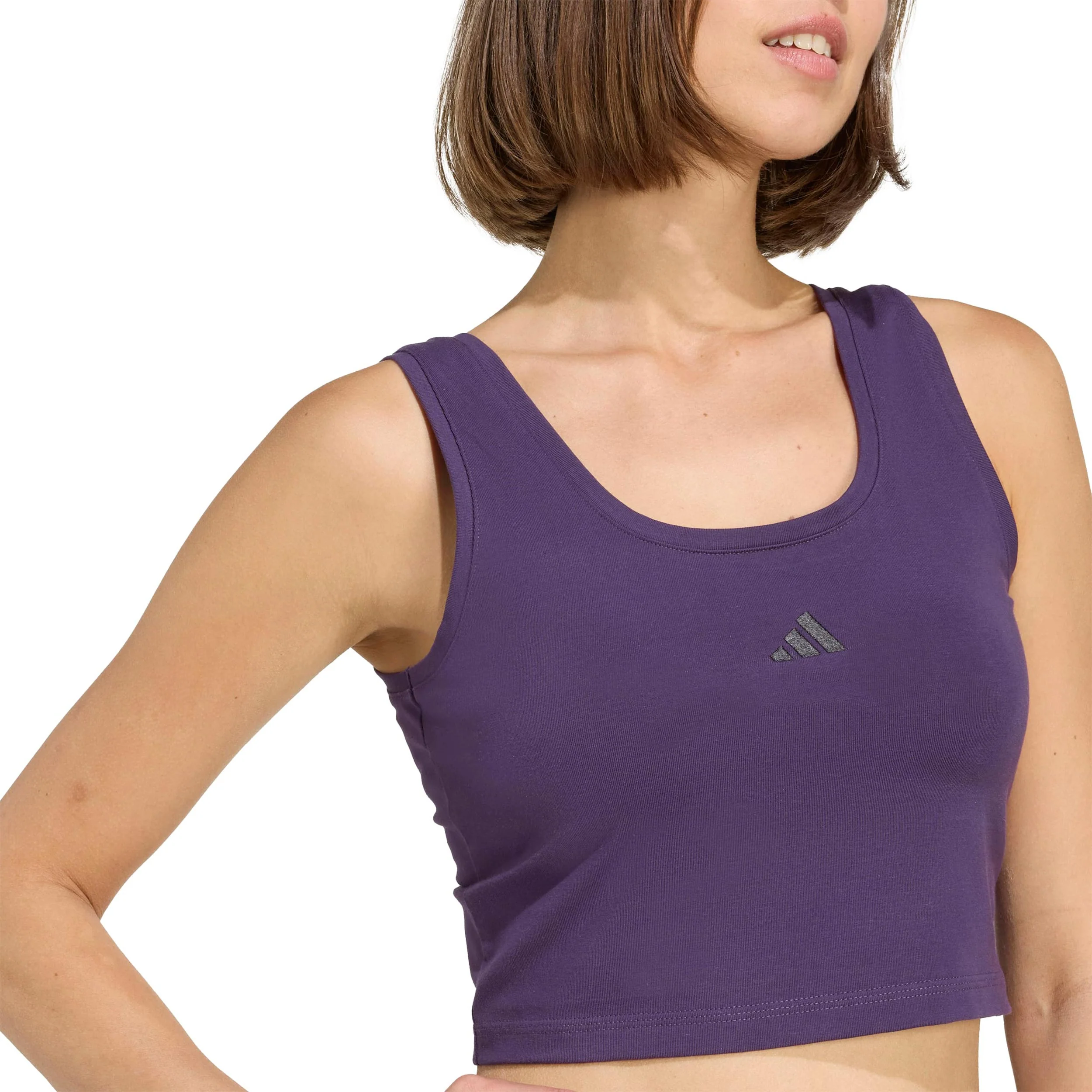 Essentials Small Logo Tank-Top Damen-lila - Image 5