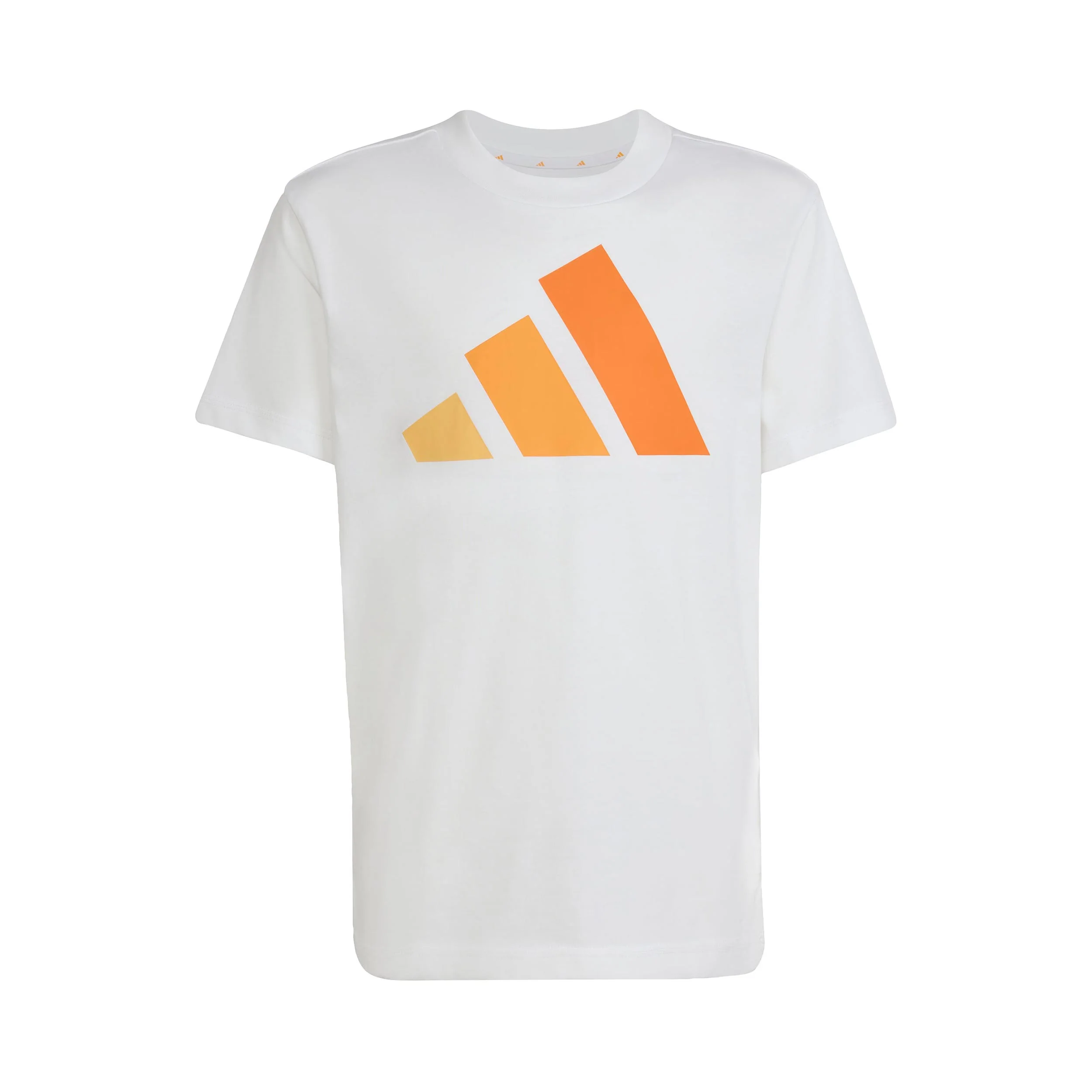 Essentials T-Shirt Kinder - weiß, orange