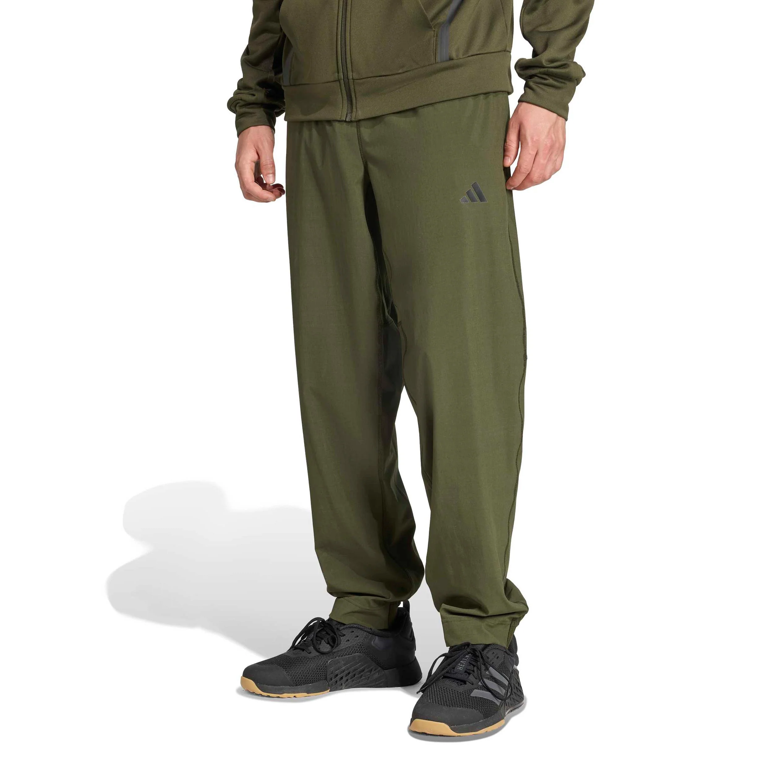 Essentials Woven Trainingshose Herren-dunkelgrün - Image 2