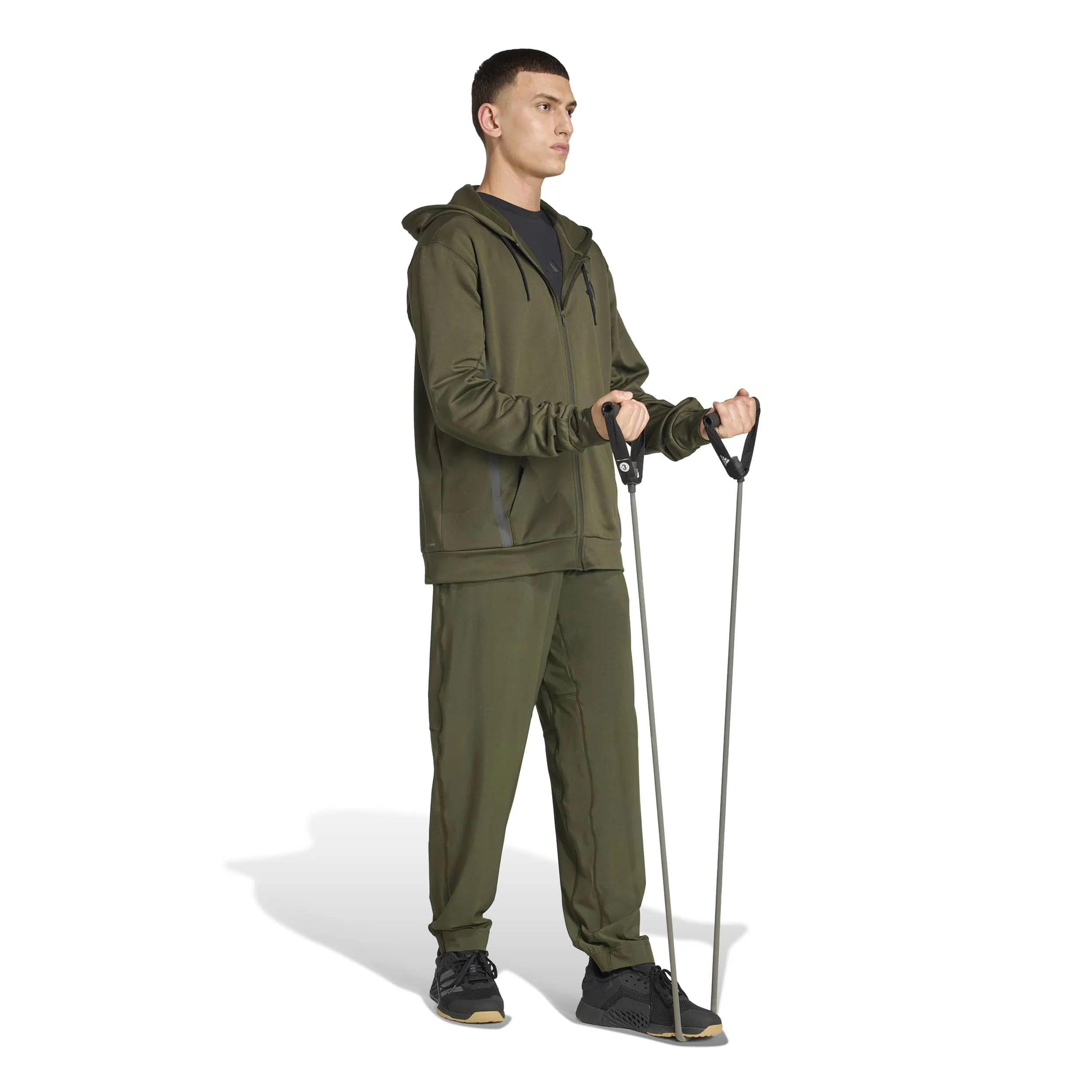 Essentials Woven Trainingshose Herren-dunkelgrün - Image 4