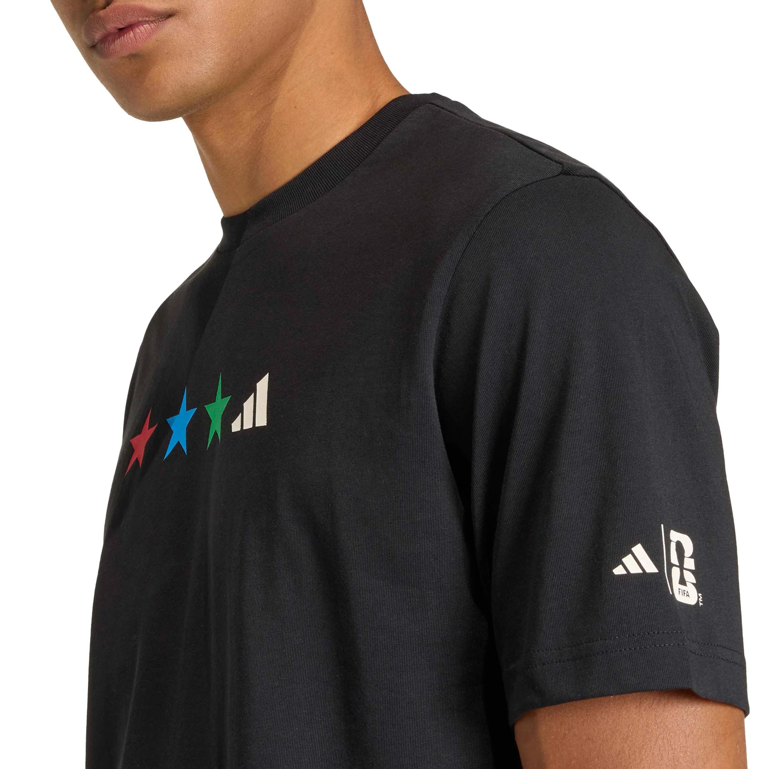 FIFA WC MAP Graphic T-Shirt Herren - schwarz, mehrfarbig - Image 5