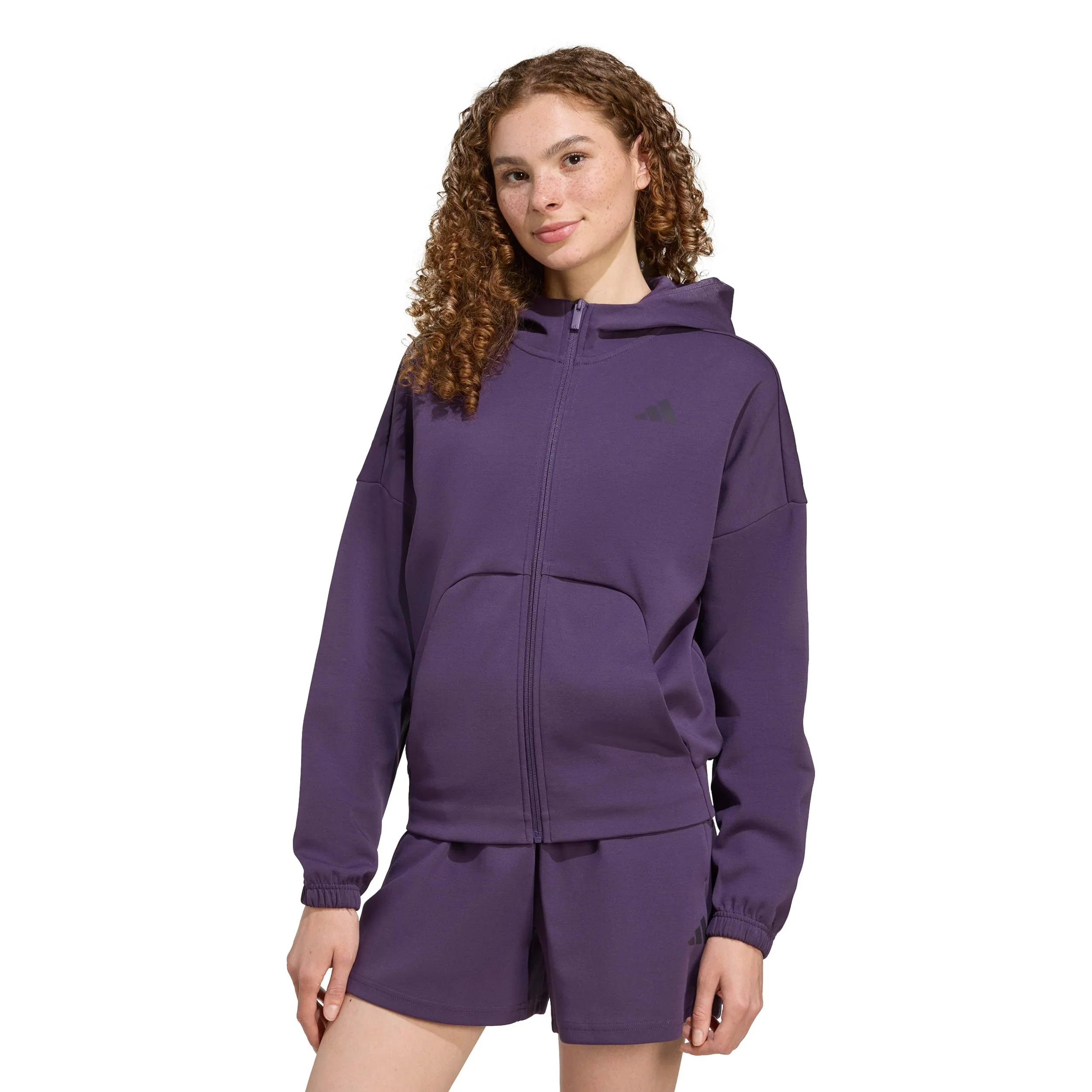 Fit SL Full-Zip Sweatjacke Damen-lila - Image 2