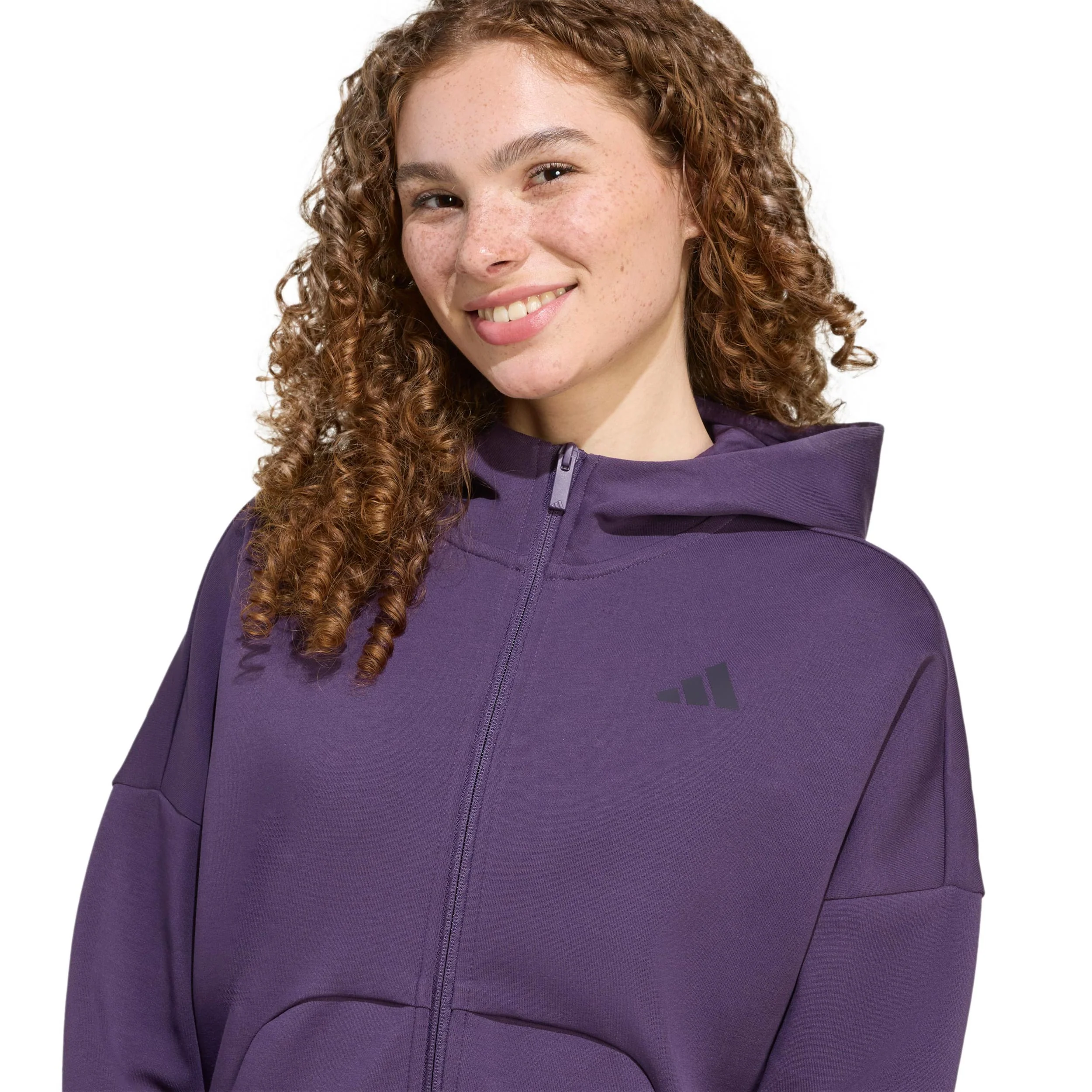 Fit SL Full-Zip Sweatjacke Damen-lila - Image 5