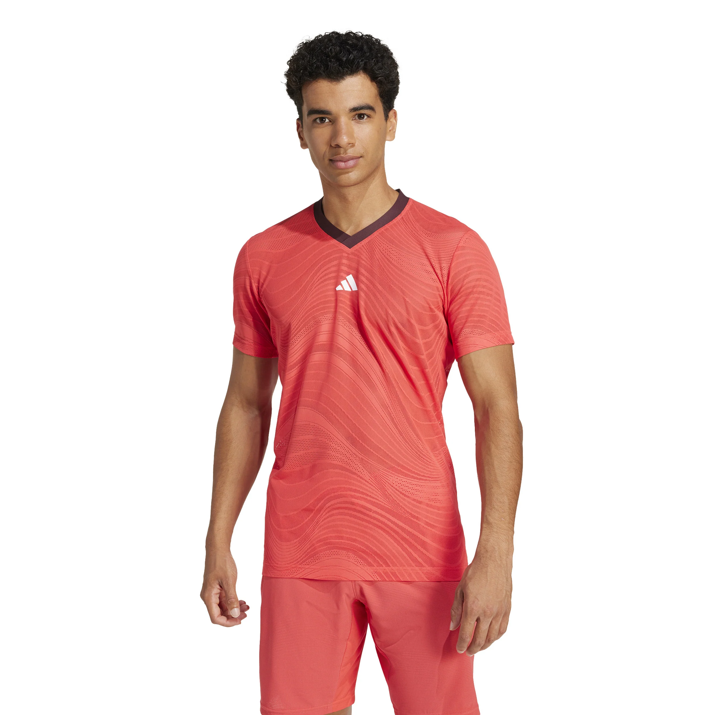 Freelift Mesh Pro T-Shirt Herren-Rot - Image 2