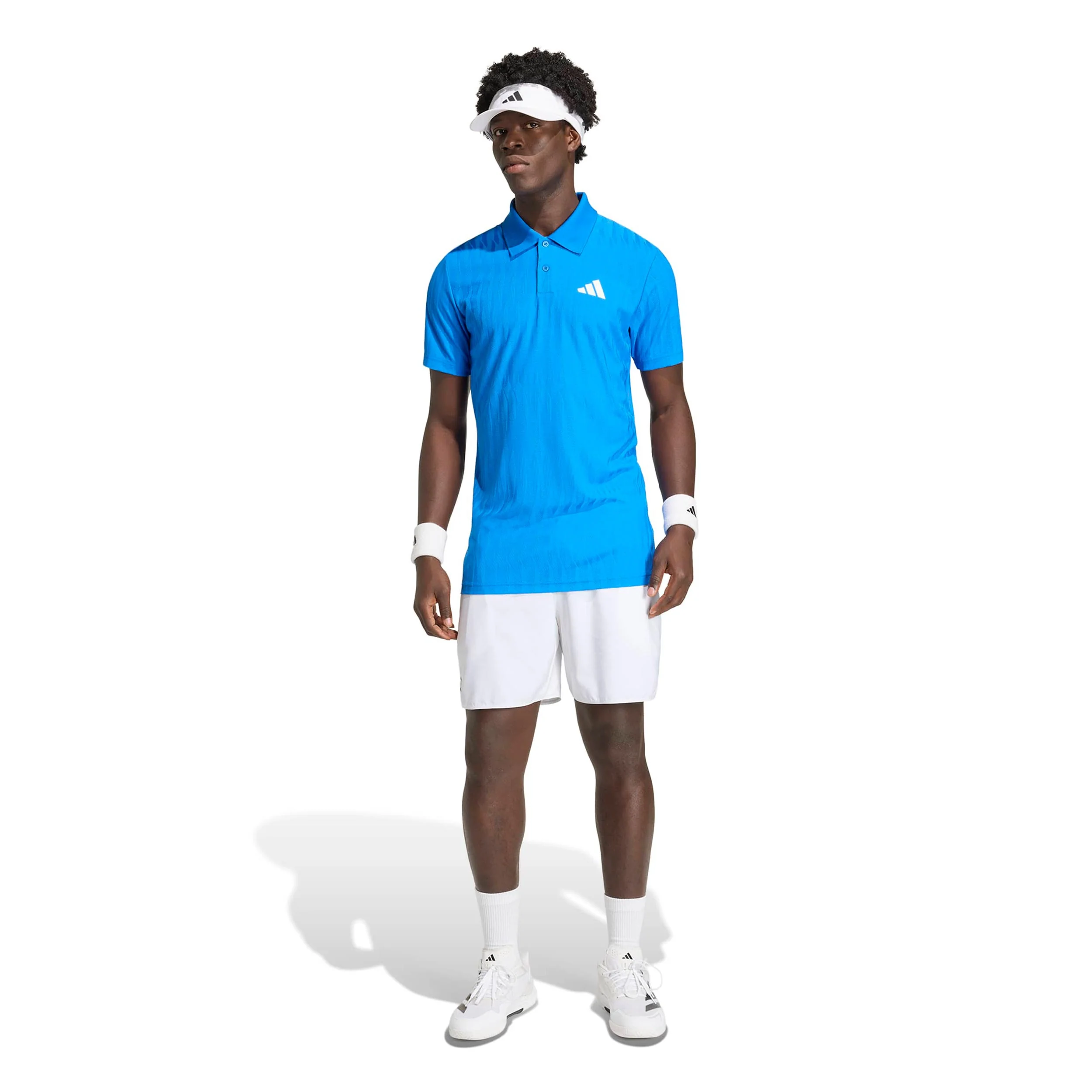 Freelift Polo Herren - blau, weiß - Image 4