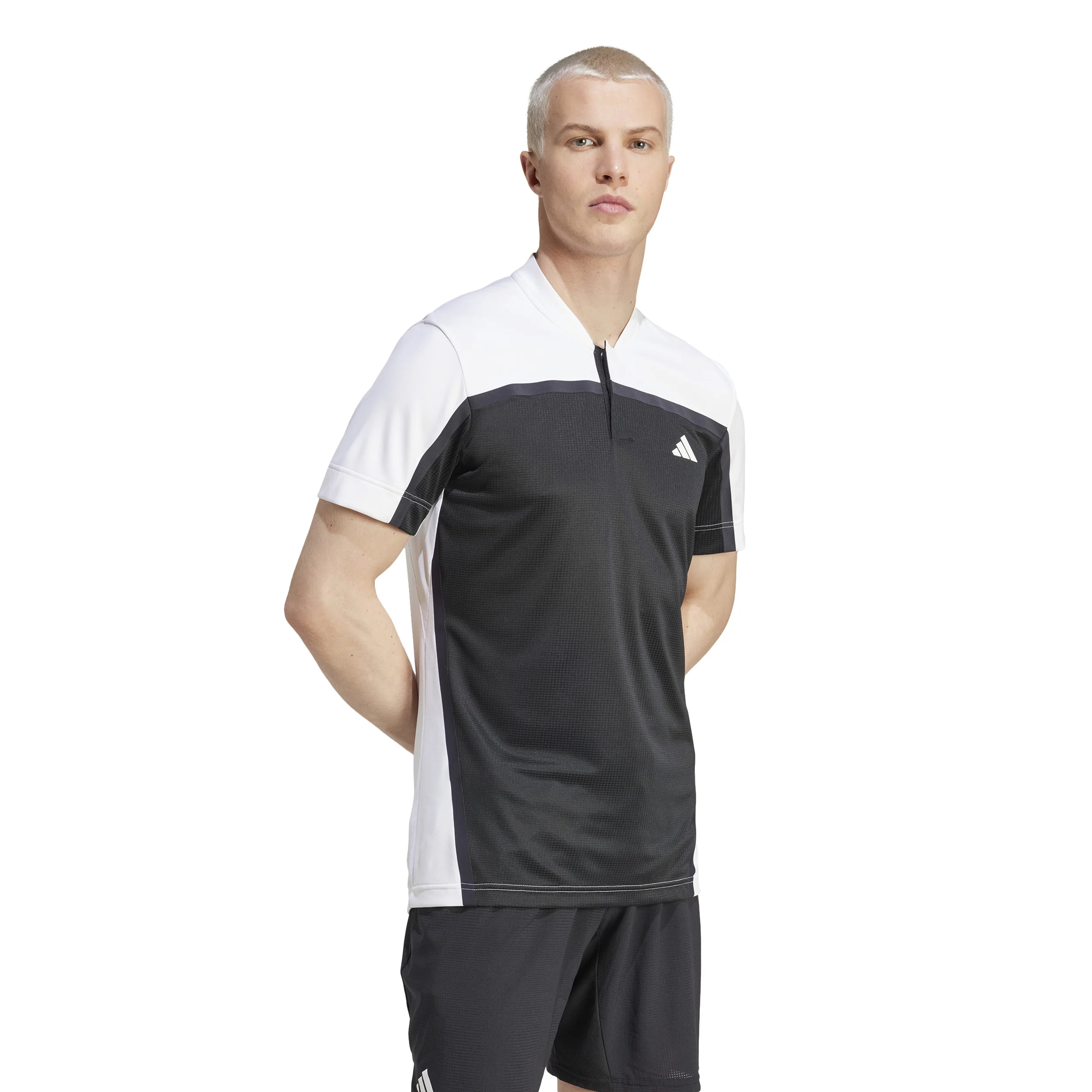 FRLFT Pro Polo Herren-Schwarz,Weiß - Image 5