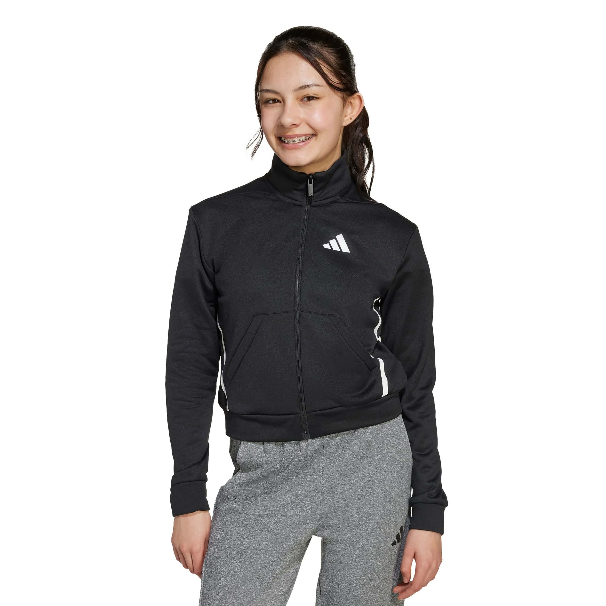 Game & Go Trainingsjacke Mädchen-schwarz - Image 2