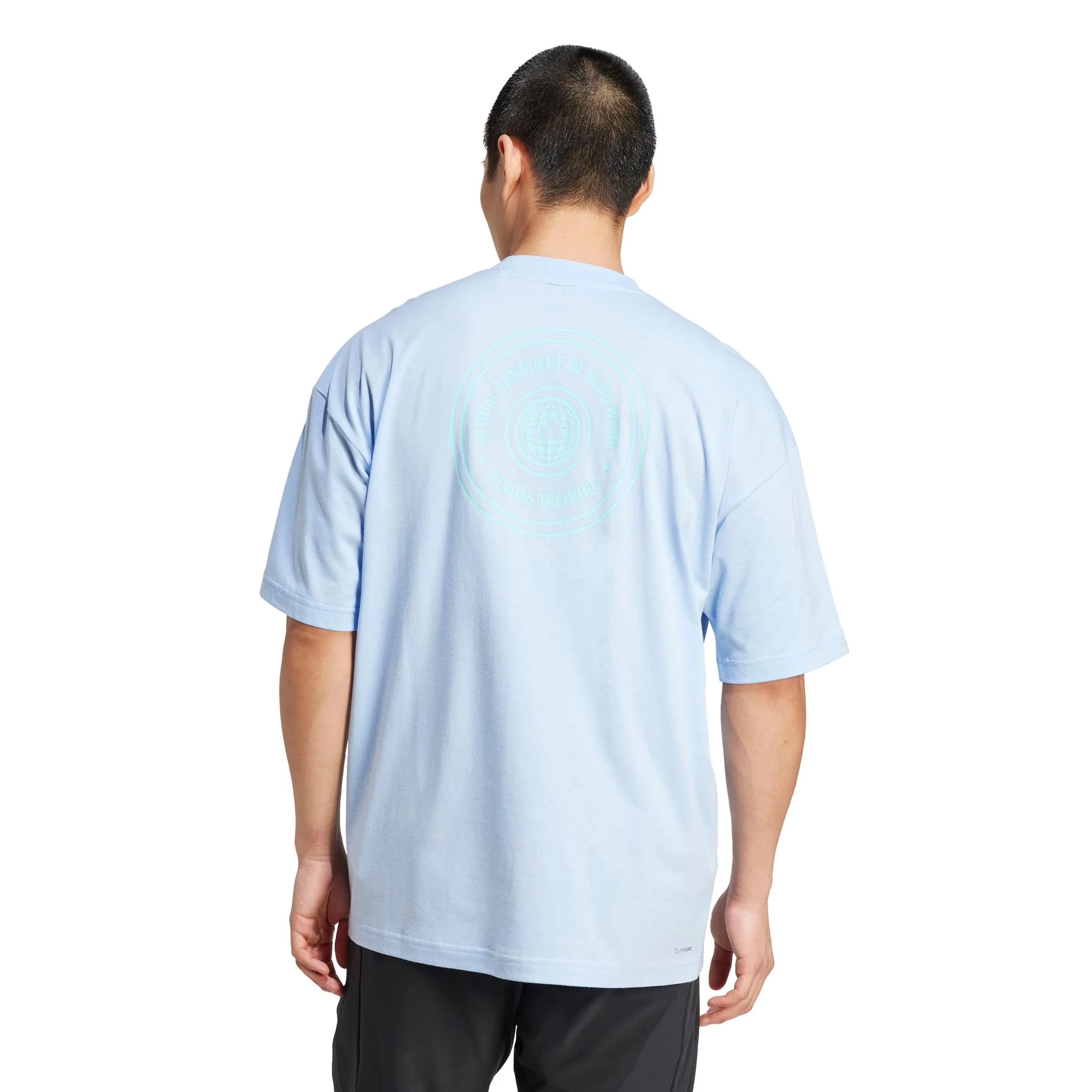 Gfx Glob Q3 T-Shirt Herren-Blau - Image 3