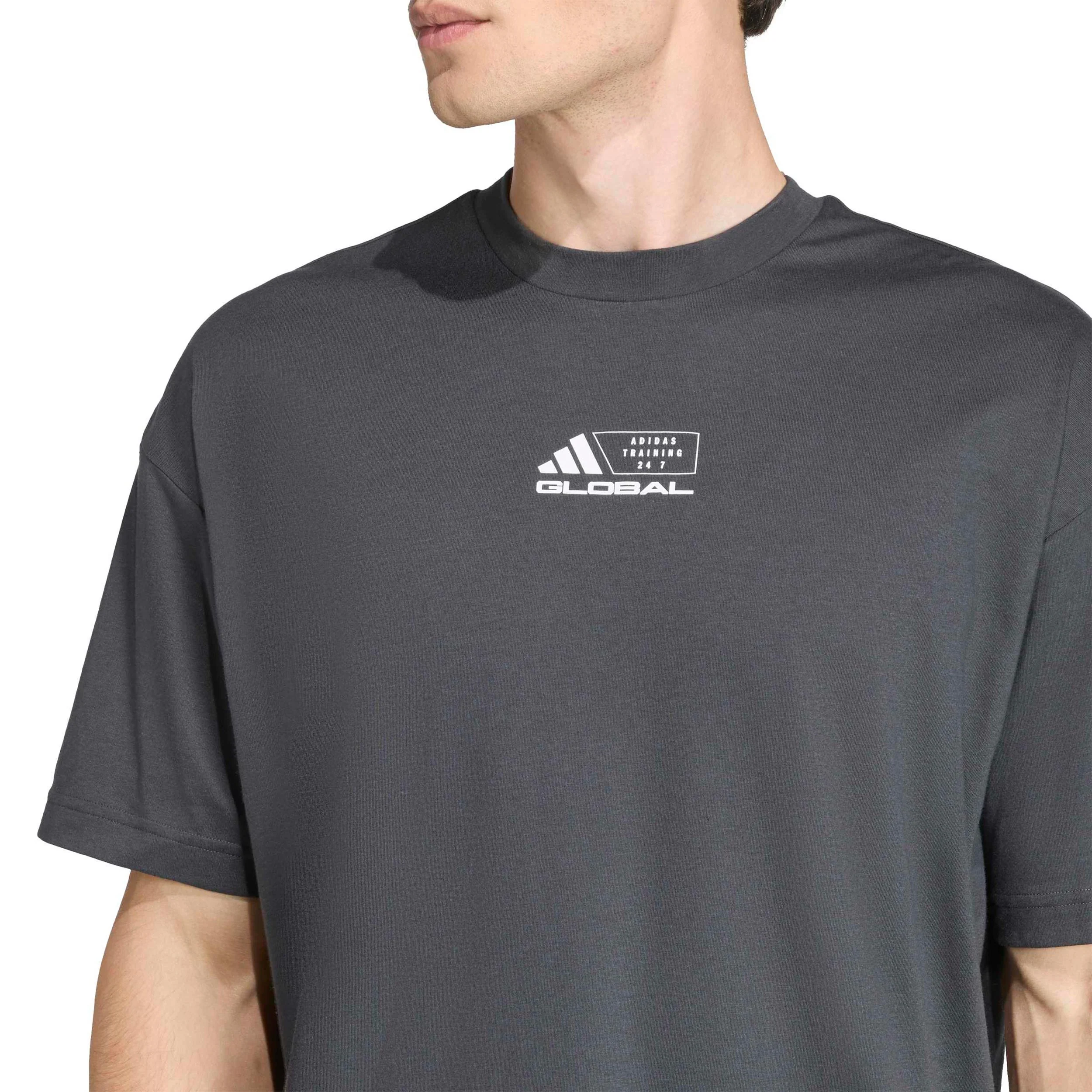 GFX Glob T-Shirt Herren-dunkelgrau - Image 6