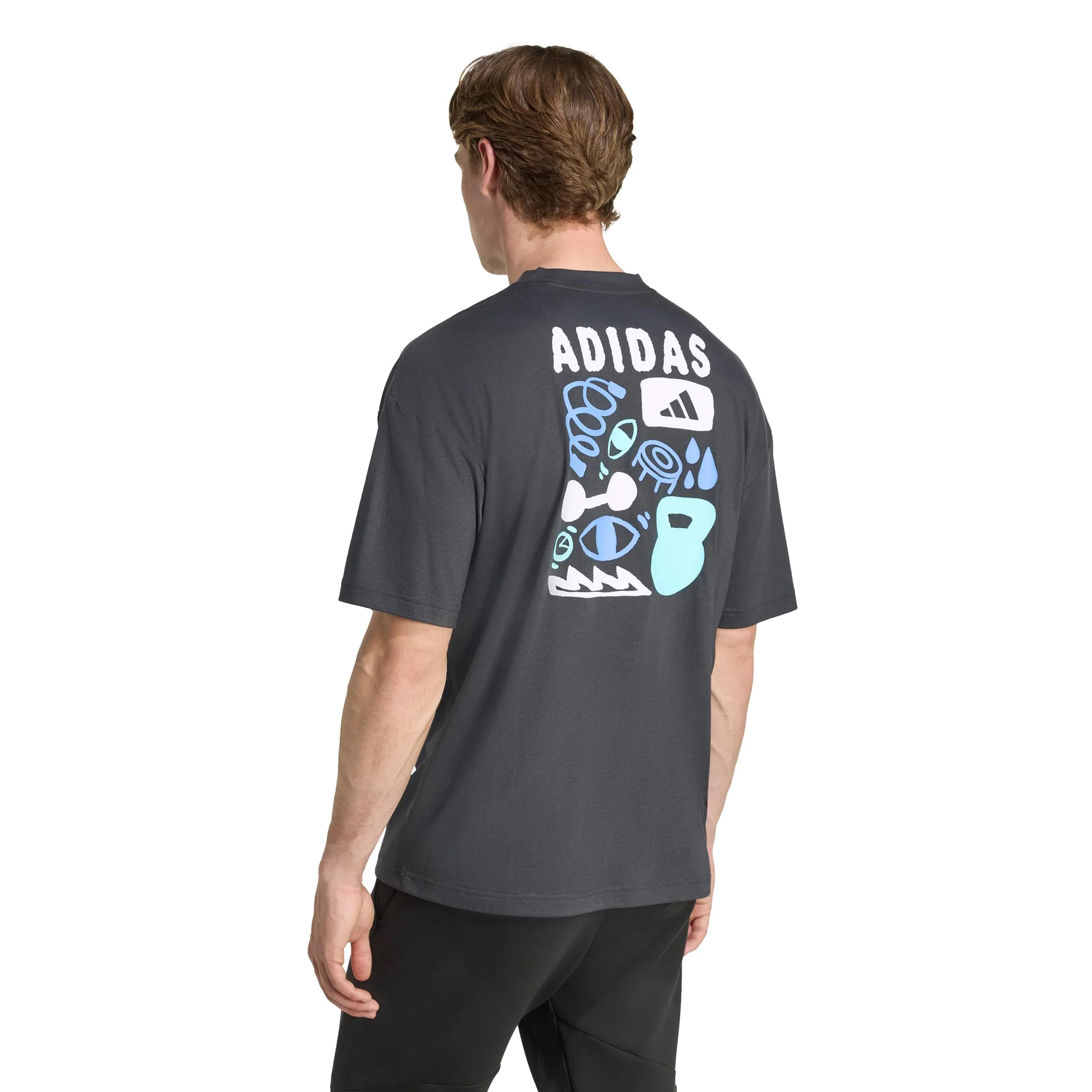 GFX Joy T-Shirt Herren - dunkelgrau, mehrfarbig - Image 3