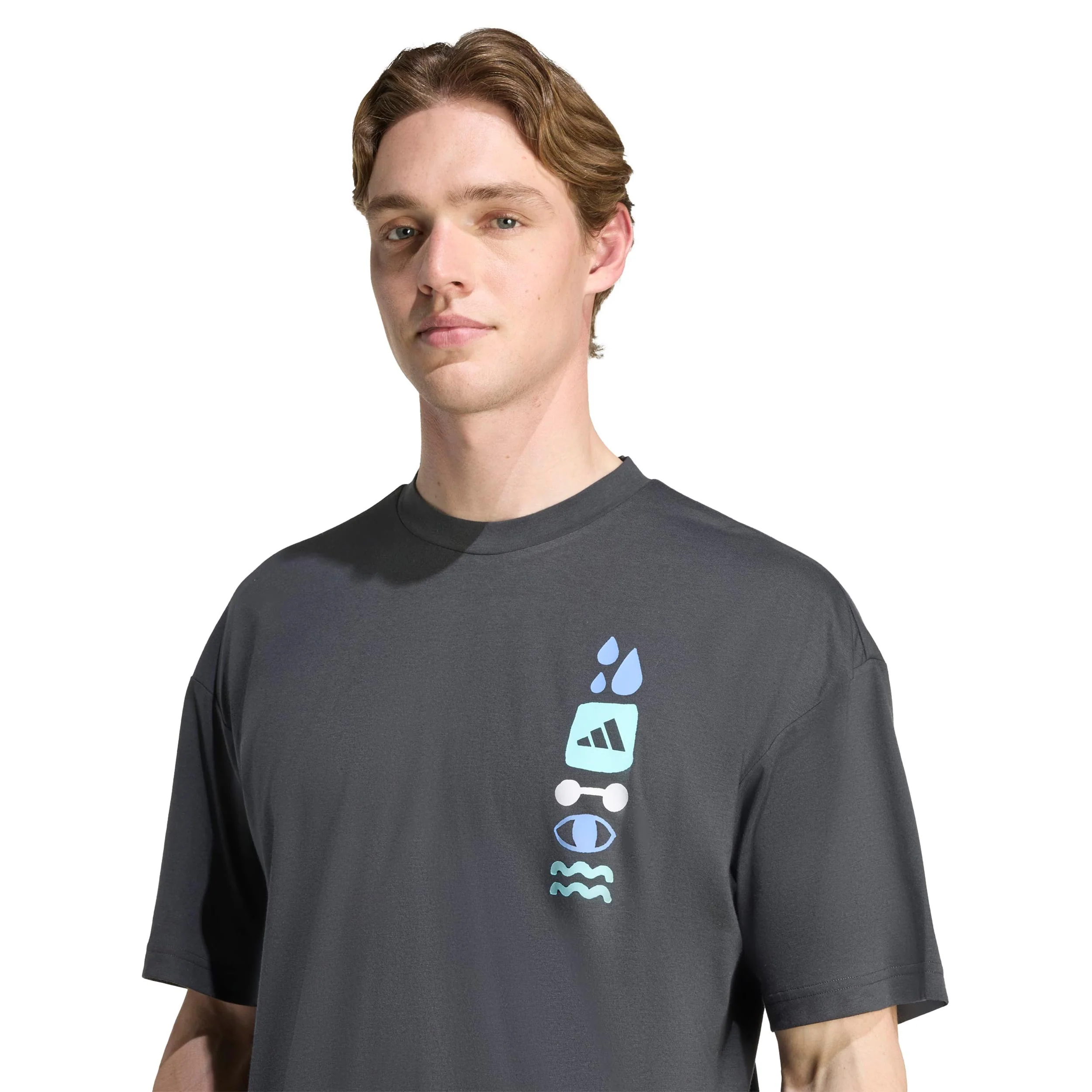 GFX Joy T-Shirt Herren - dunkelgrau, mehrfarbig - Image 6