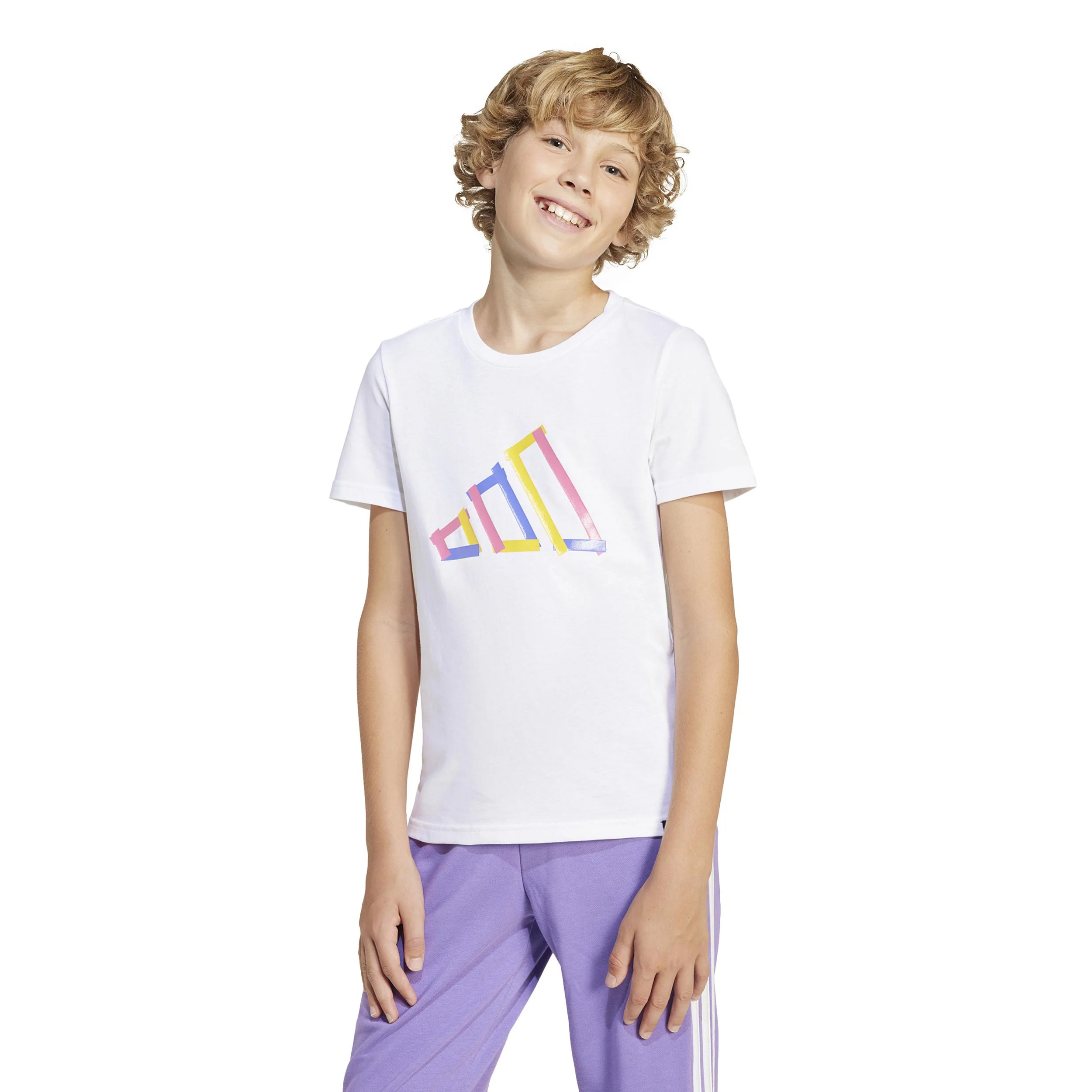 Graphic T-Shirt Kinder-Weiß,Mehrfarbig - Image 2