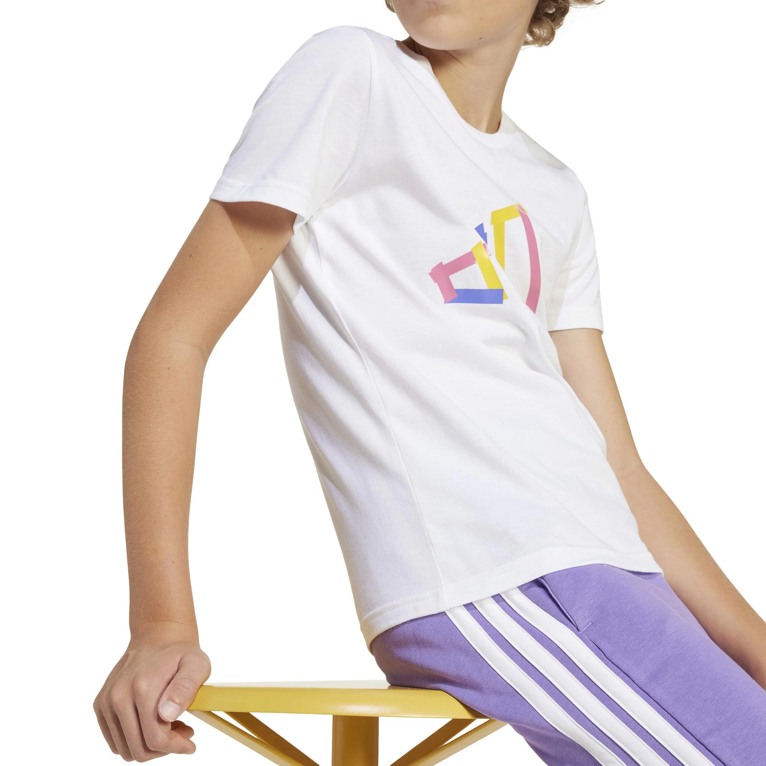 Graphic T-Shirt Kinder-Weiß,Mehrfarbig - Image 6