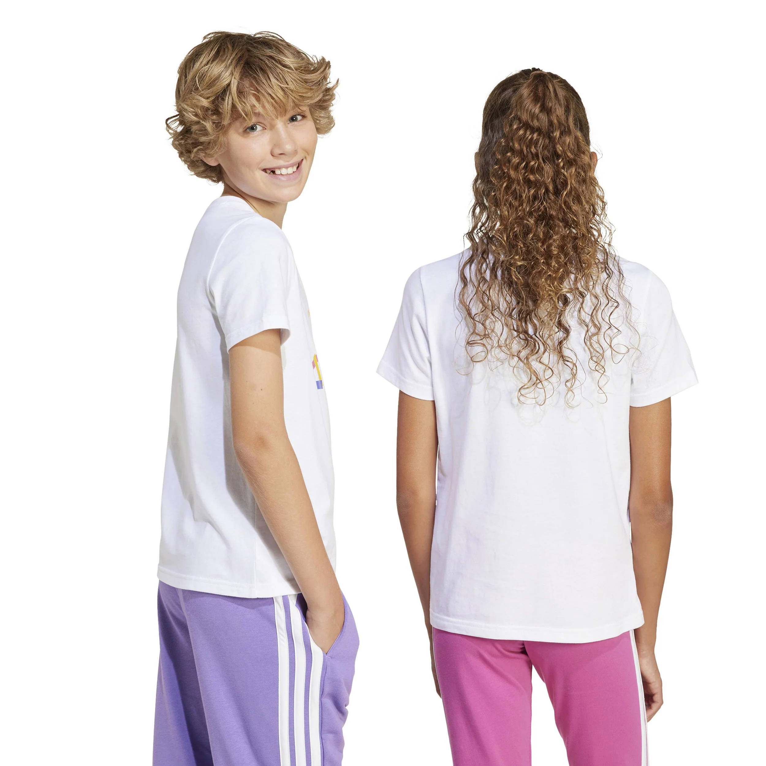 Graphic T-Shirt Kinder-Weiß,Mehrfarbig - Image 7