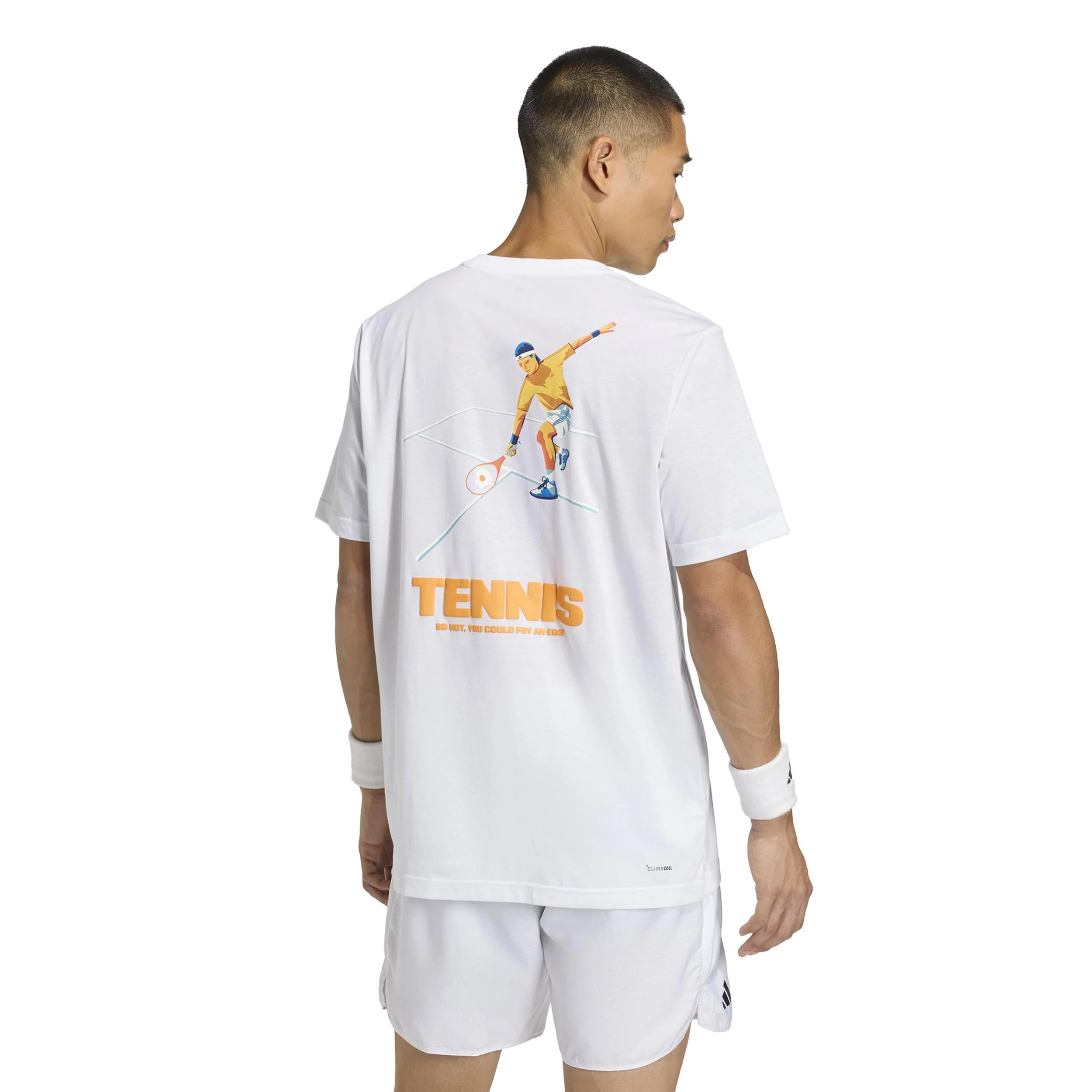 Hot T-Shirt Herren-weiß - Image 2