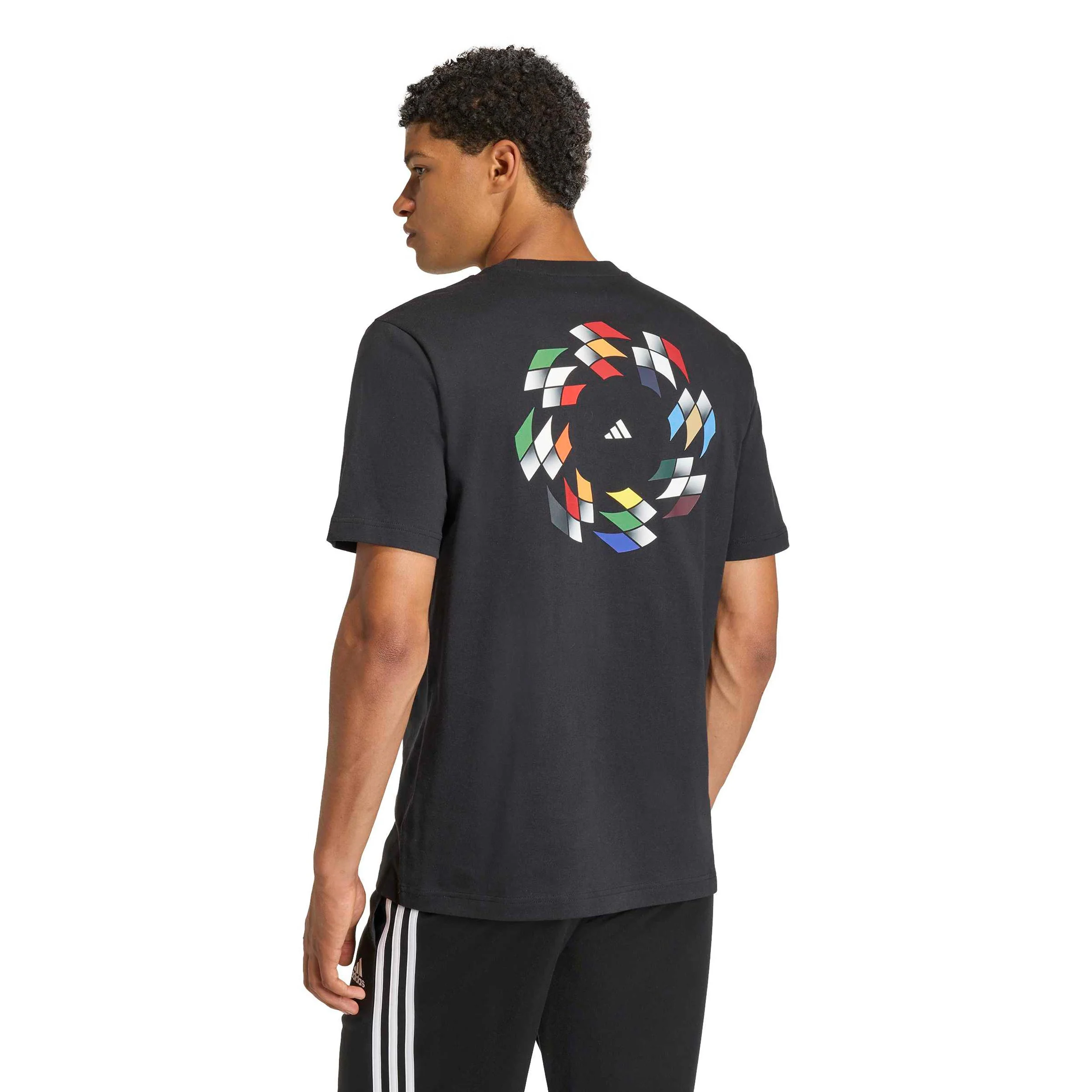 House of Tiro Nations Graphic T-Shirt Herren - schwarz, mehrfarbig - Image 3