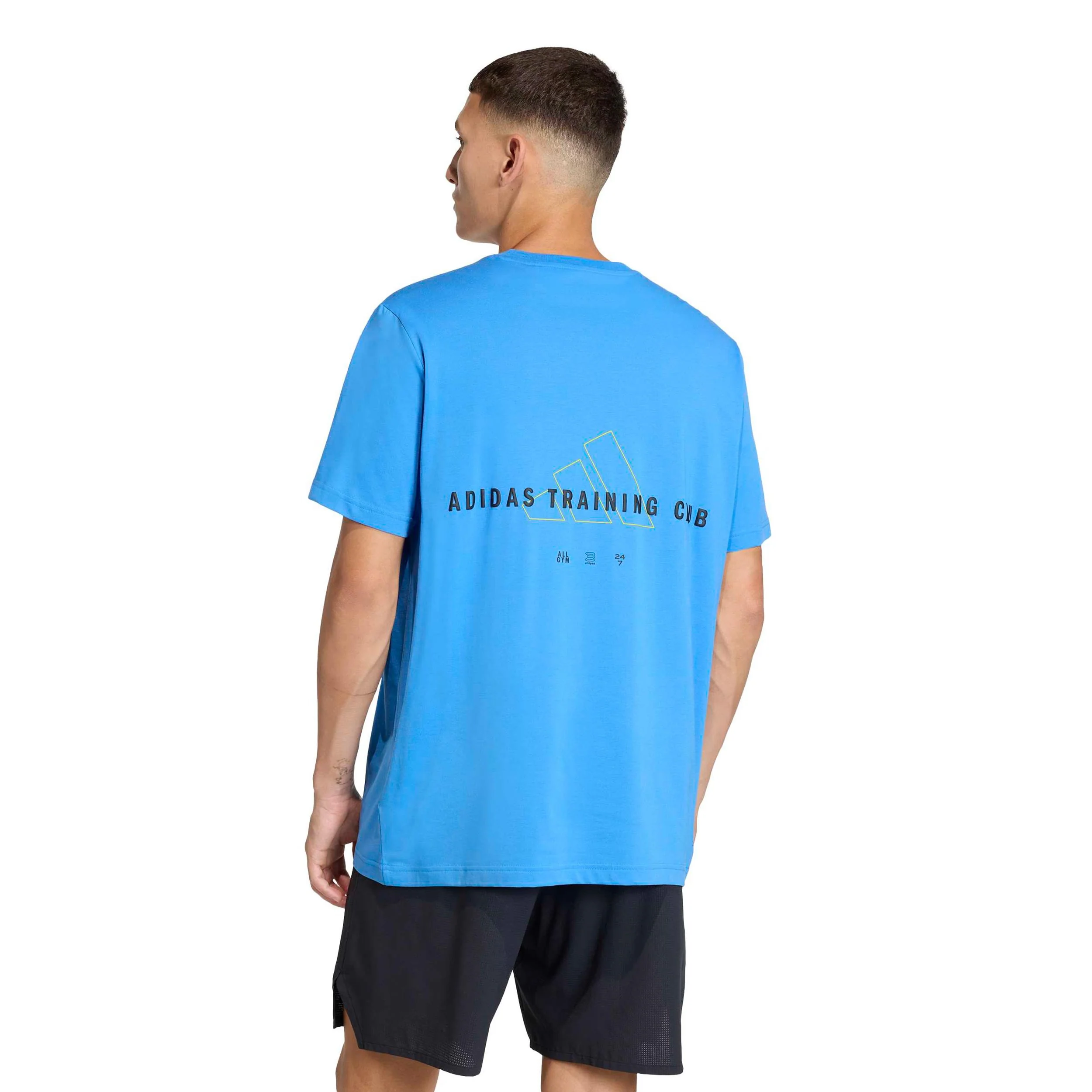 Identity Grpahic T-Shirt Herren - türkis, schwarz - Image 3