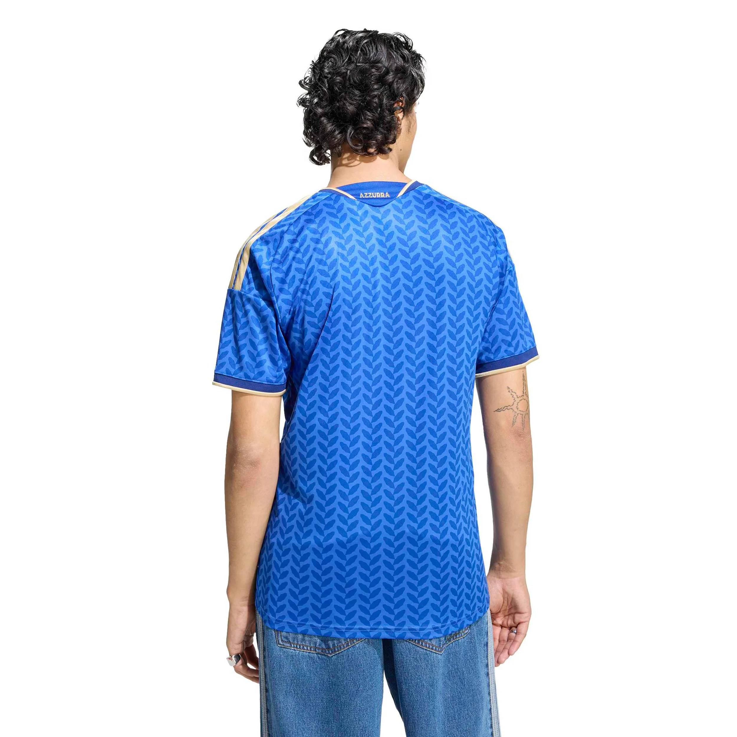 Italien Heimtrikot 26 Herren-blau - Image 4