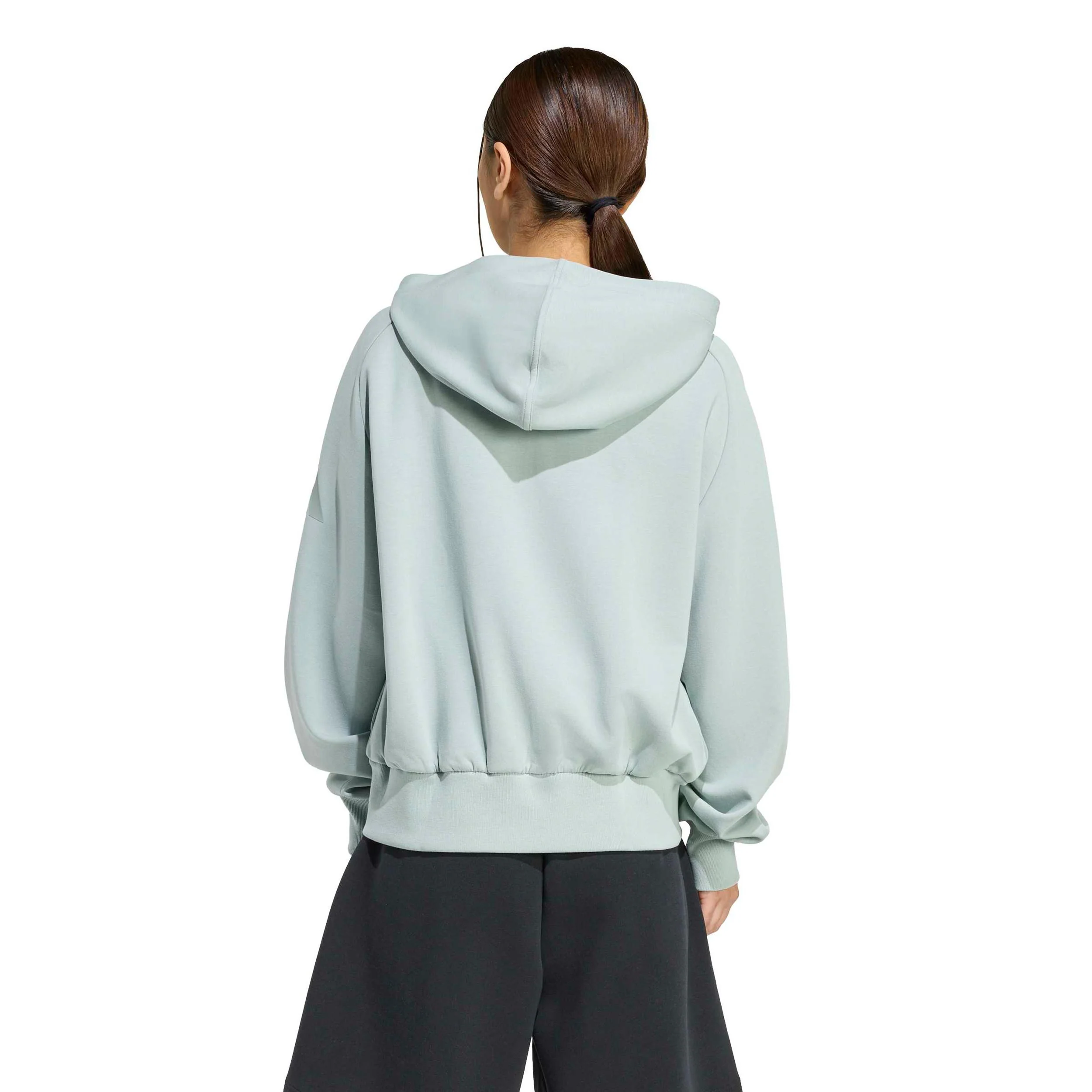 Lux Sweatjacke Damen-salbei - Image 3