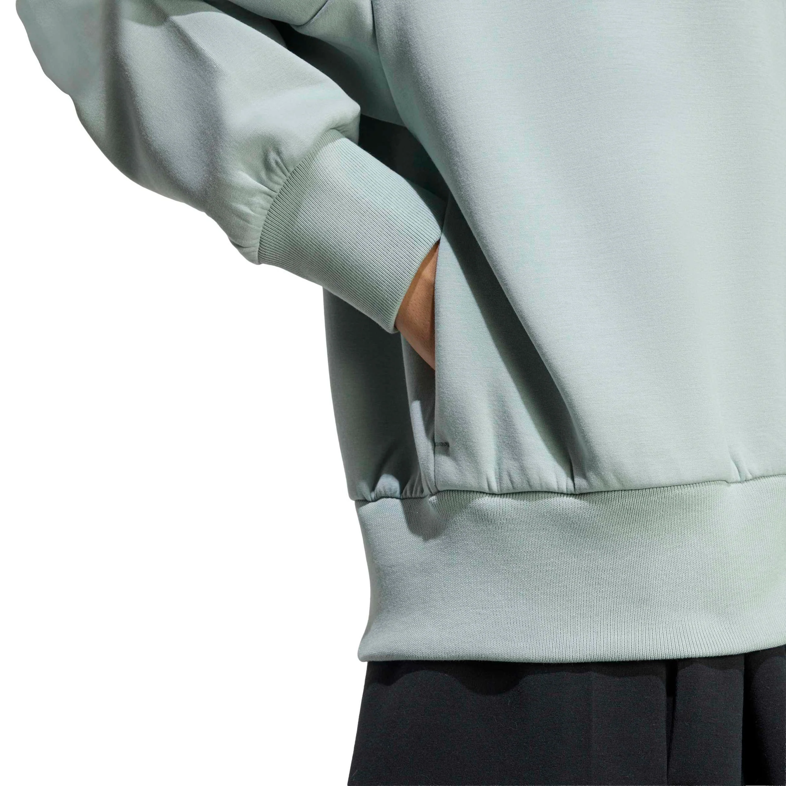Lux Sweatjacke Damen-salbei - Image 6