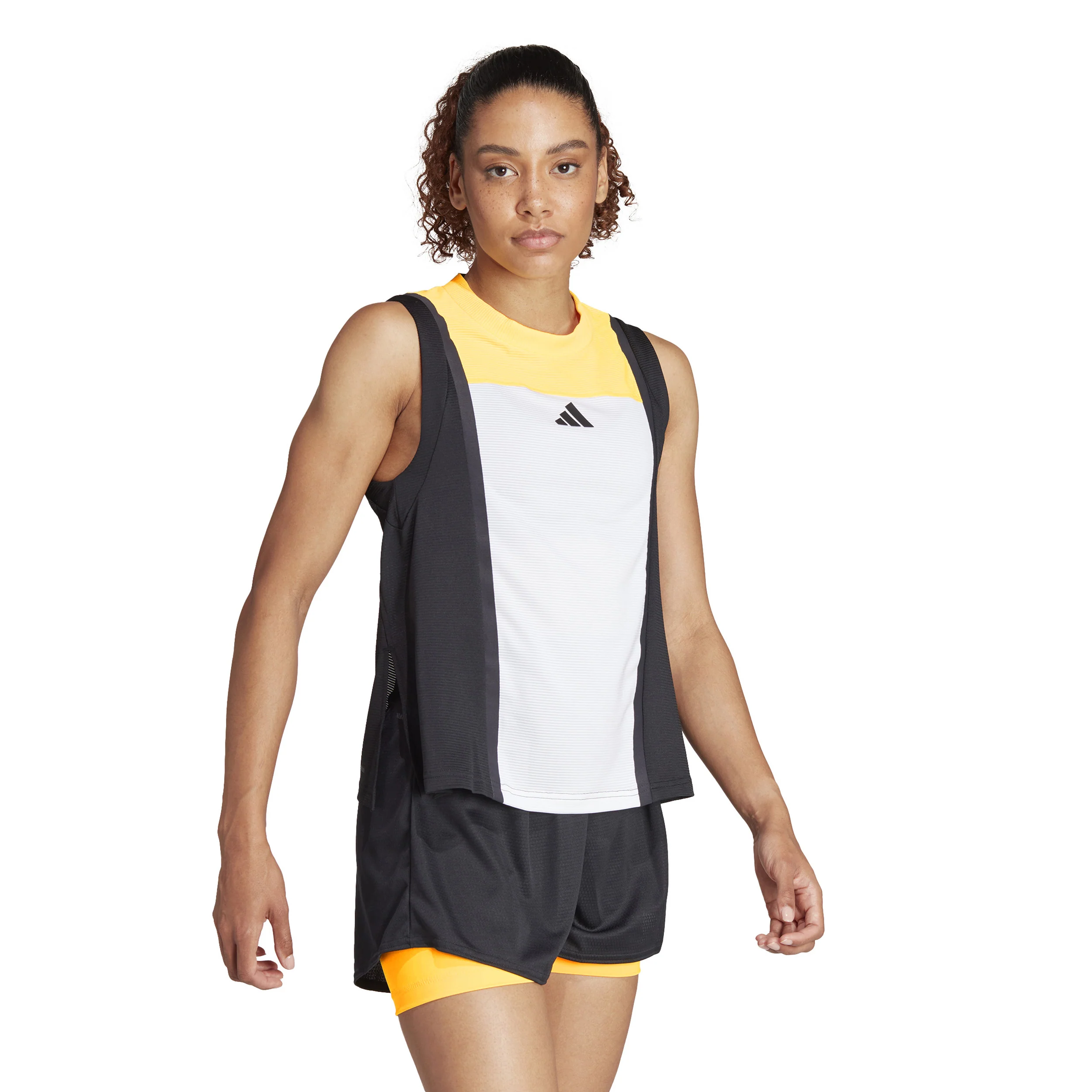 Match Pro Tank-Top Damen-Weiß,Schwarz - Image 2