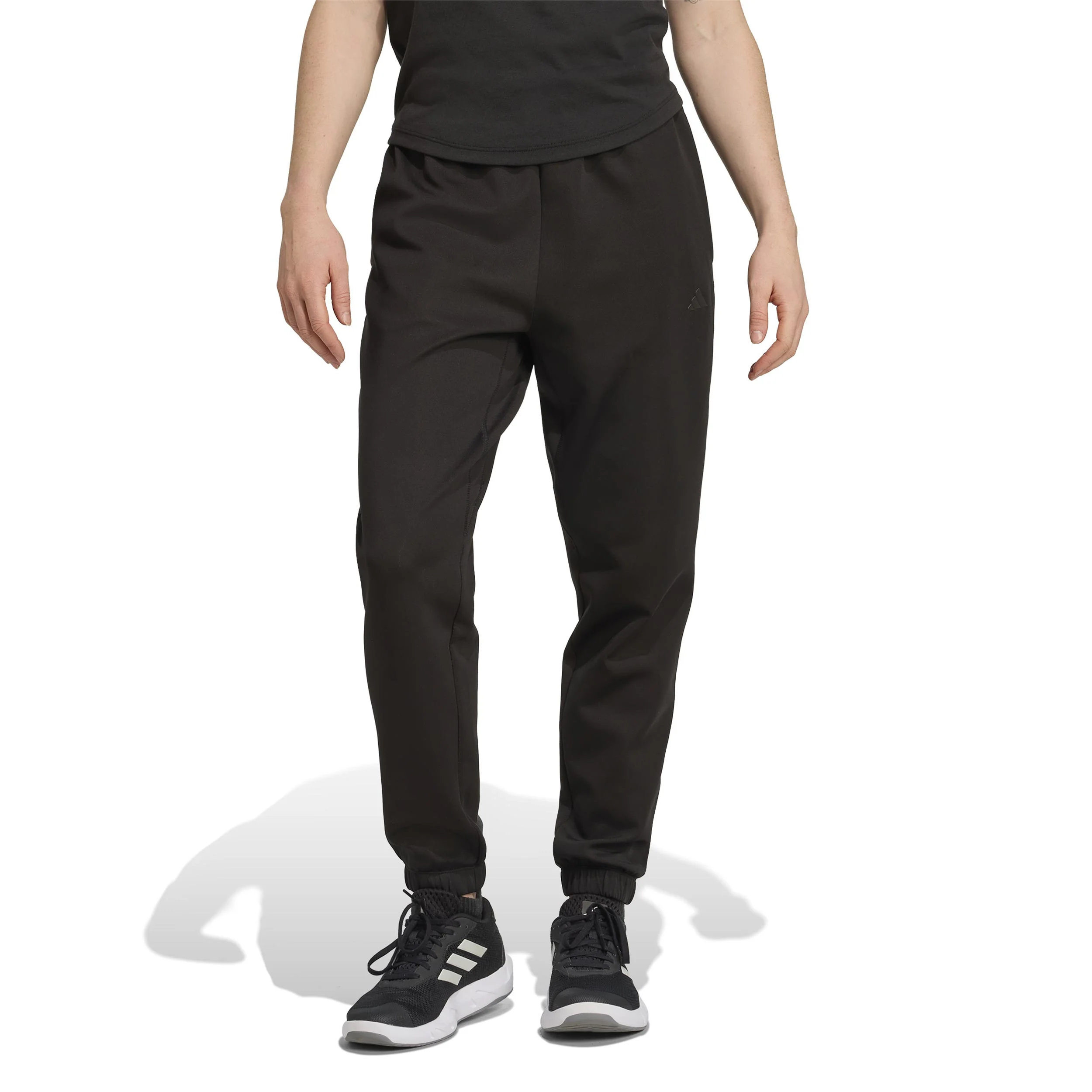 Motion Essentials Cuf Trainingshose Damen-schwarz - Image 2